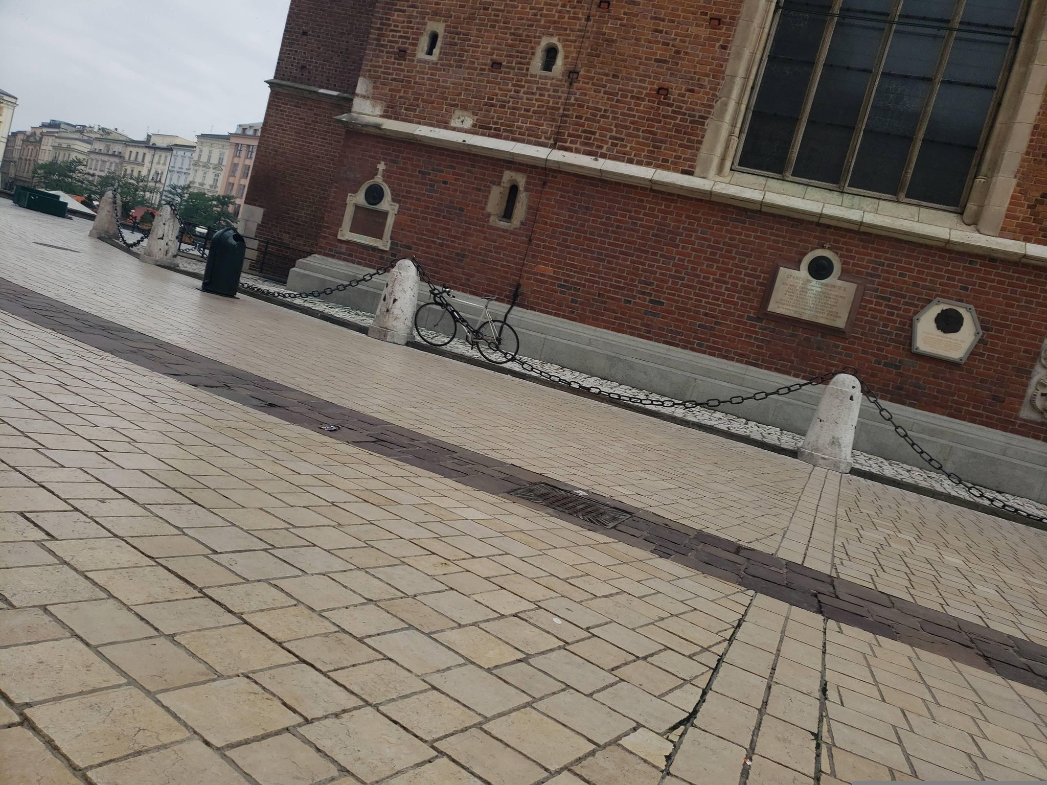 Street view of Kraków