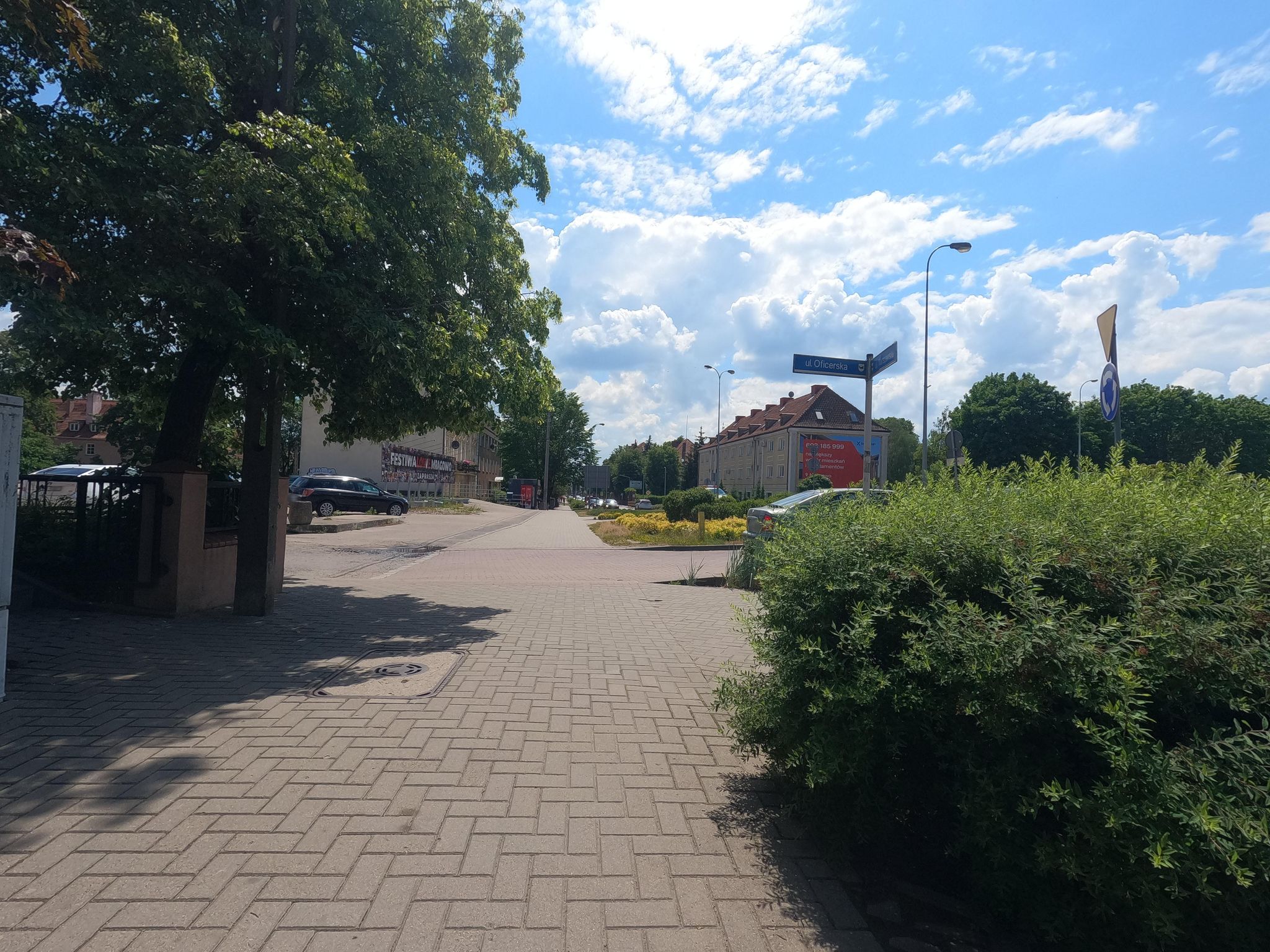 Street view of Mrągowo