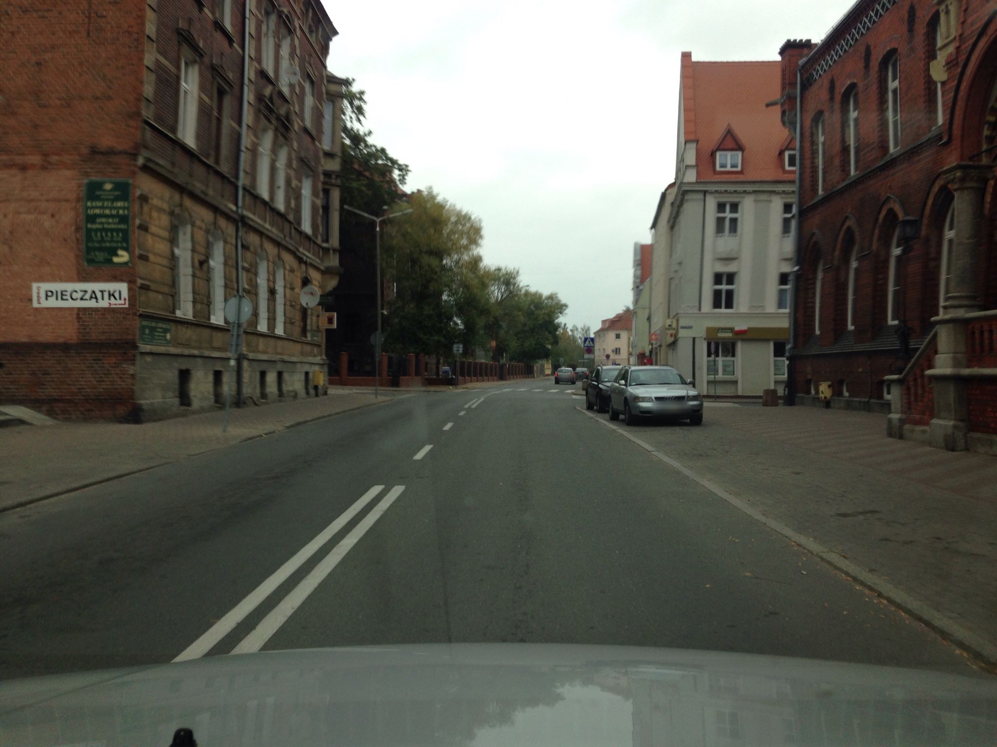 Street view of Malbork