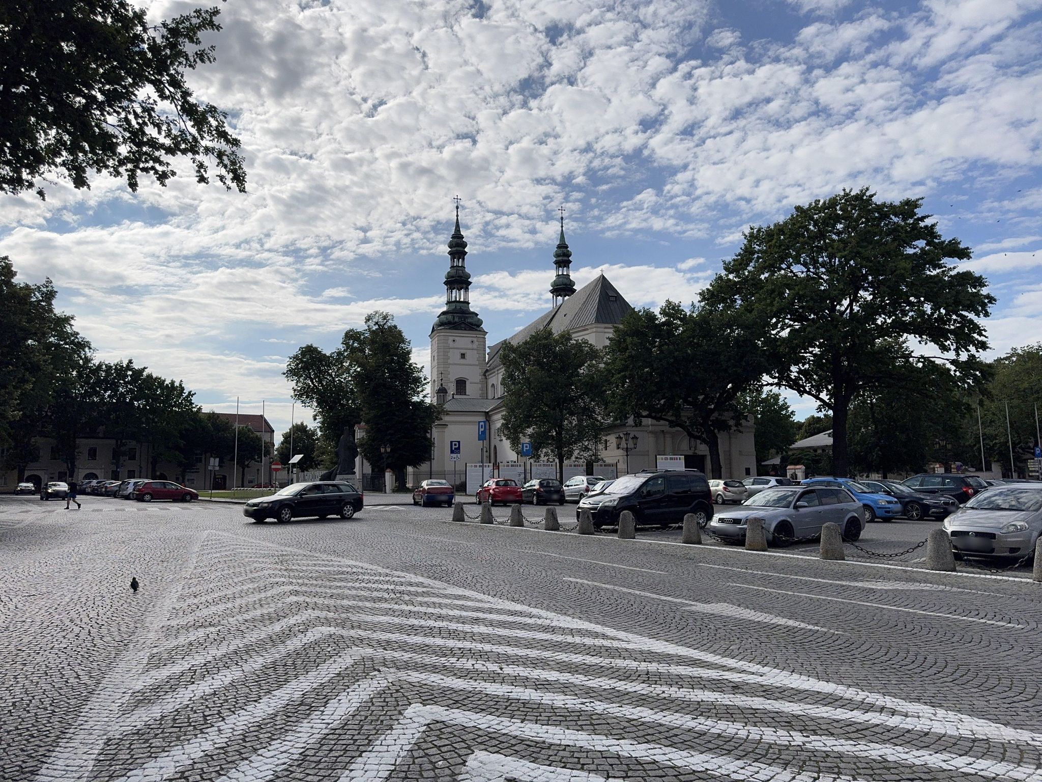 Street view of Łowicz