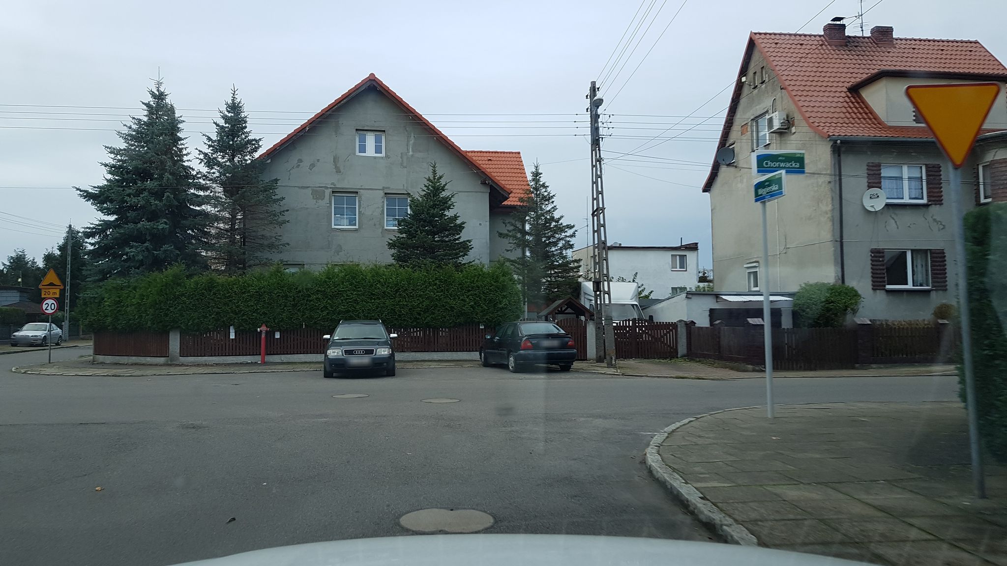 Street view of Dąbie