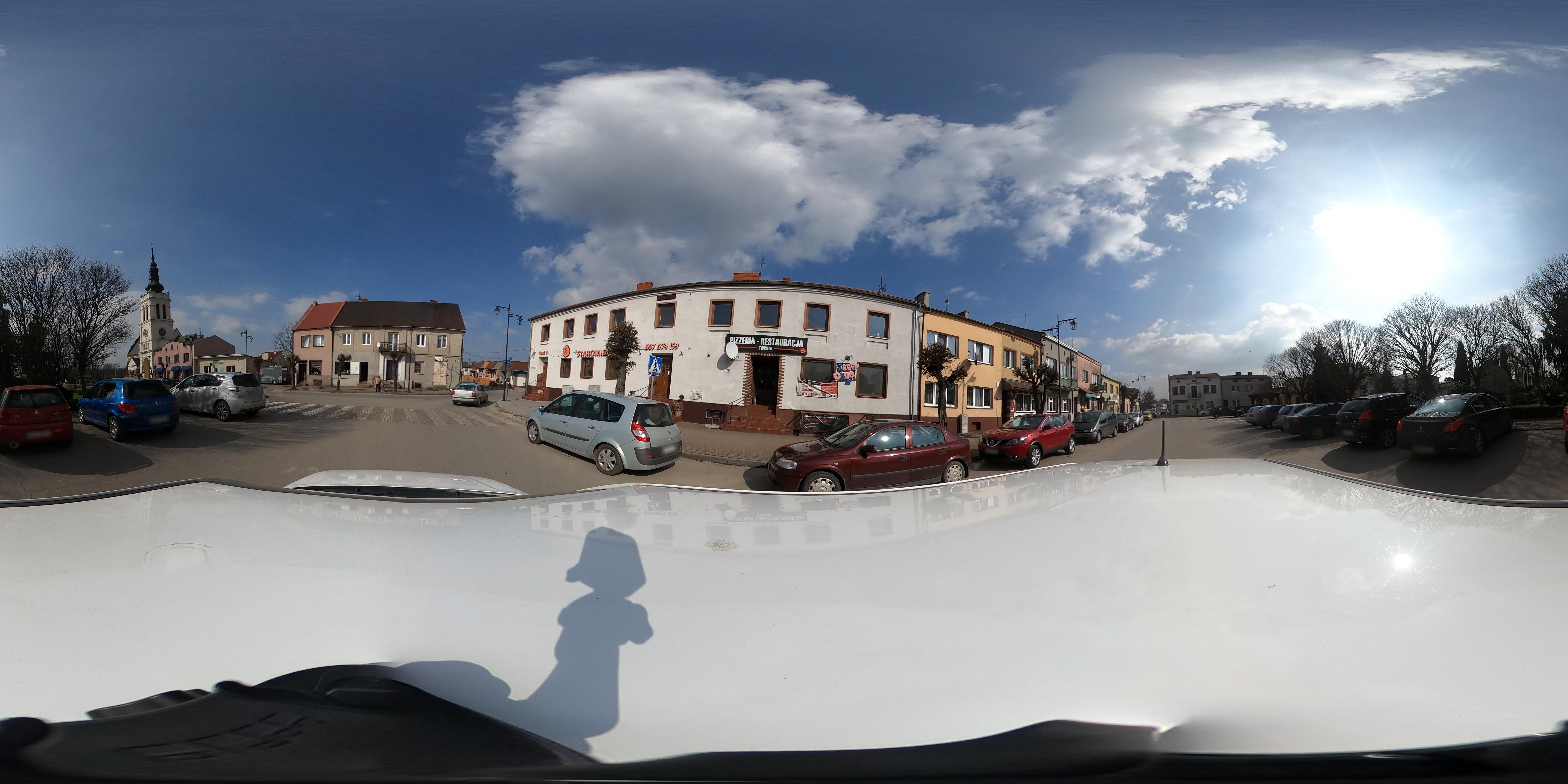 Street view of Uniejów