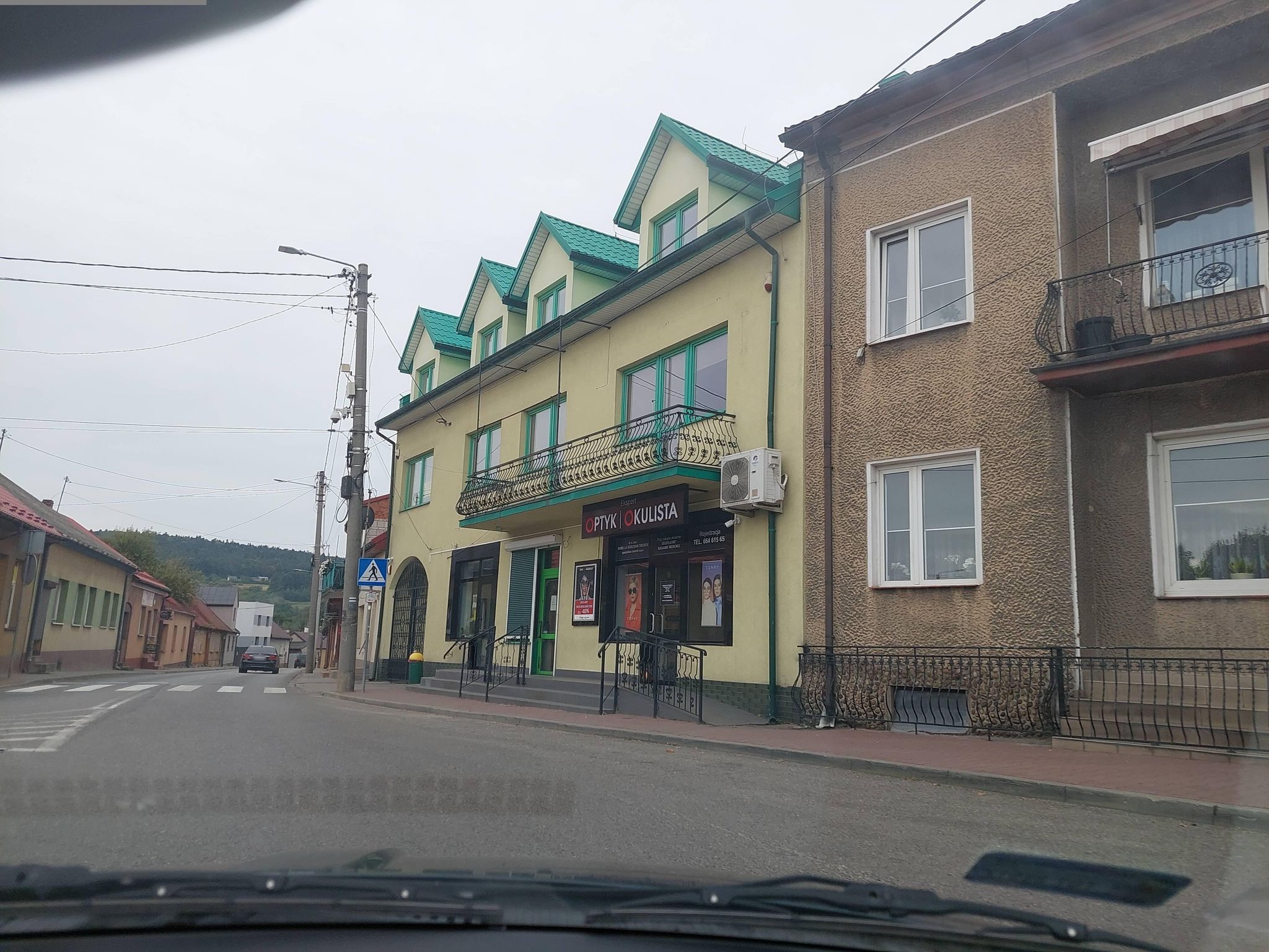 Street view of Bodzentyn