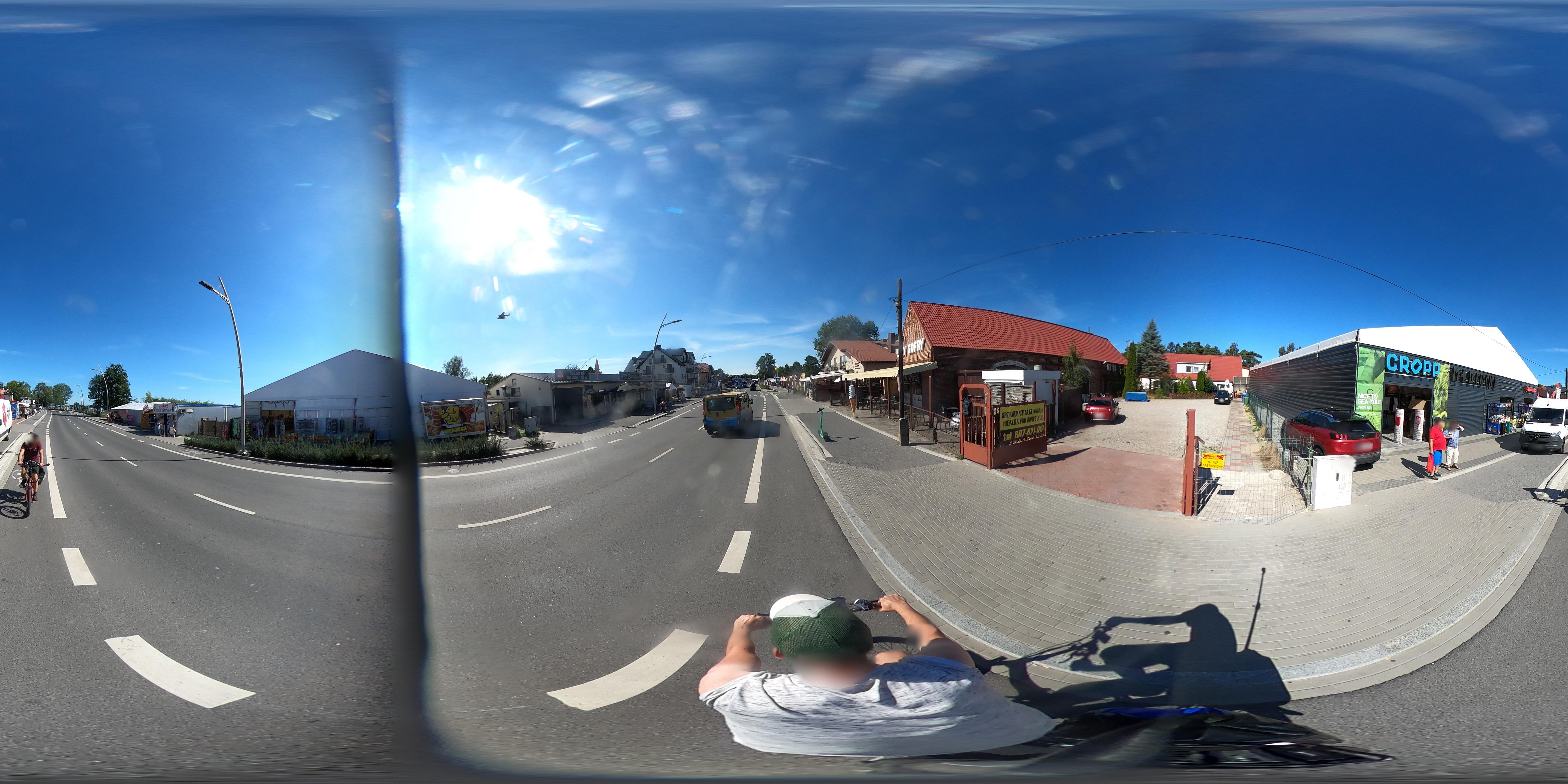 Street view of Mielno