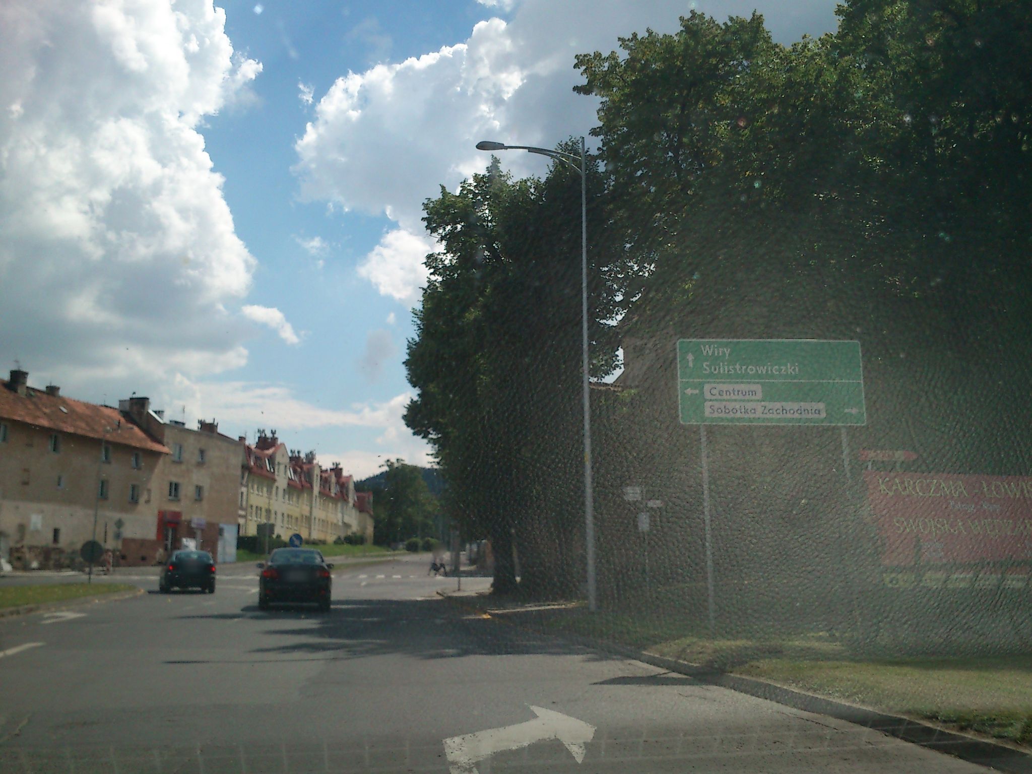 Street view of Sobótka
