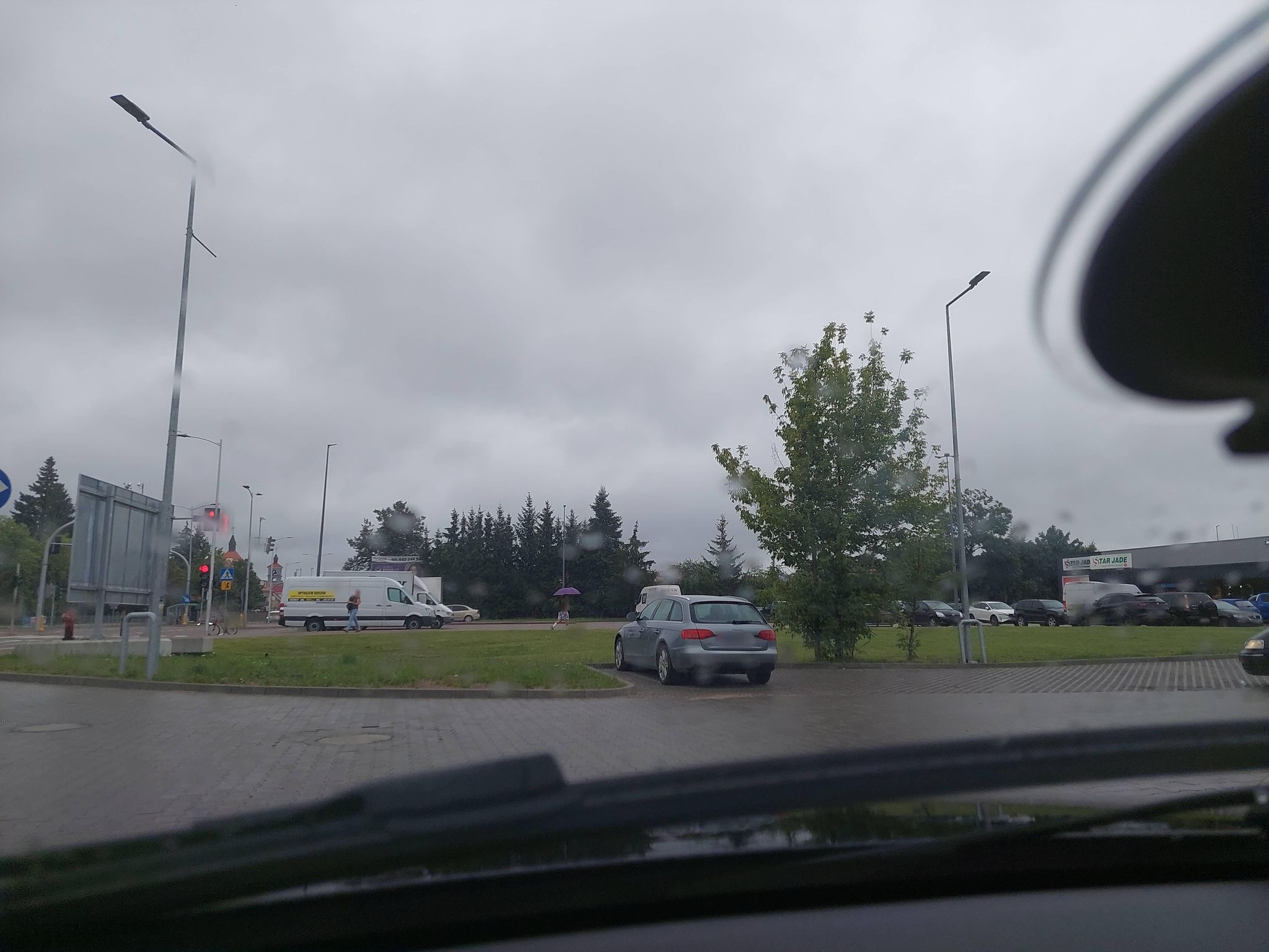 Street view of Ełk