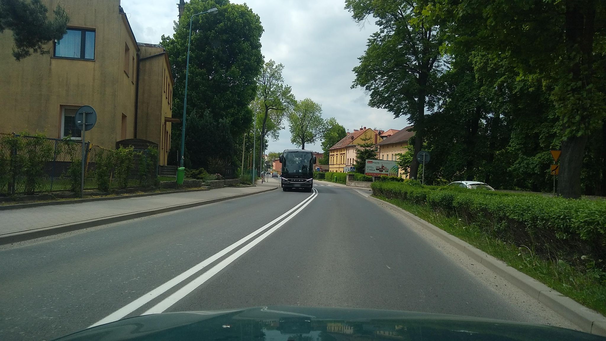 Street view of Lubawka