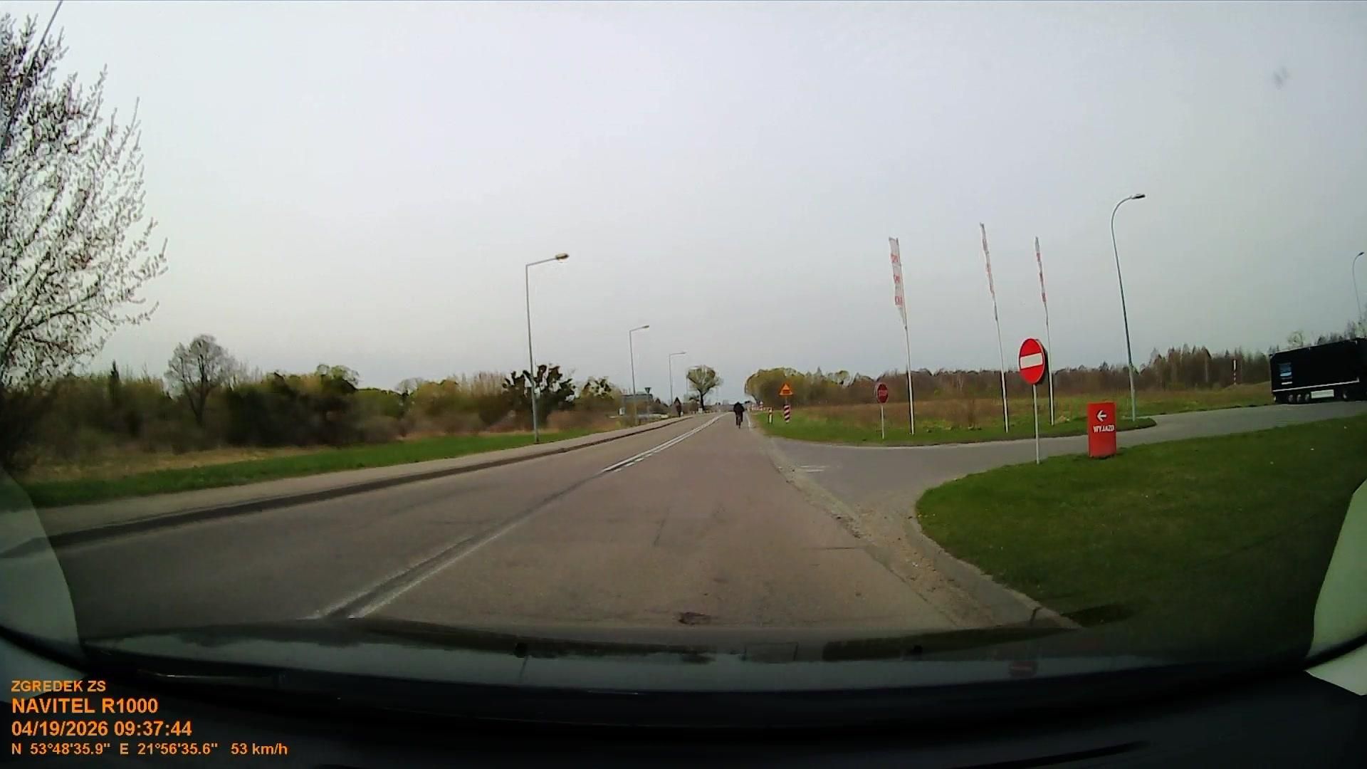 Street view of Orzysz