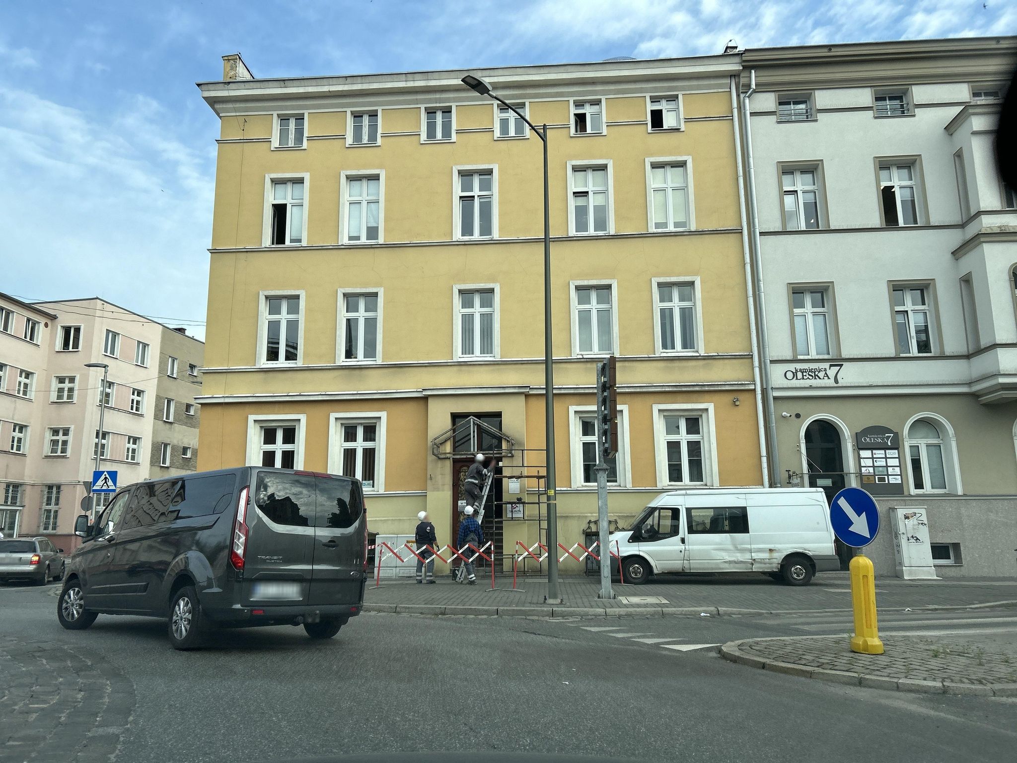 Street view of Opole