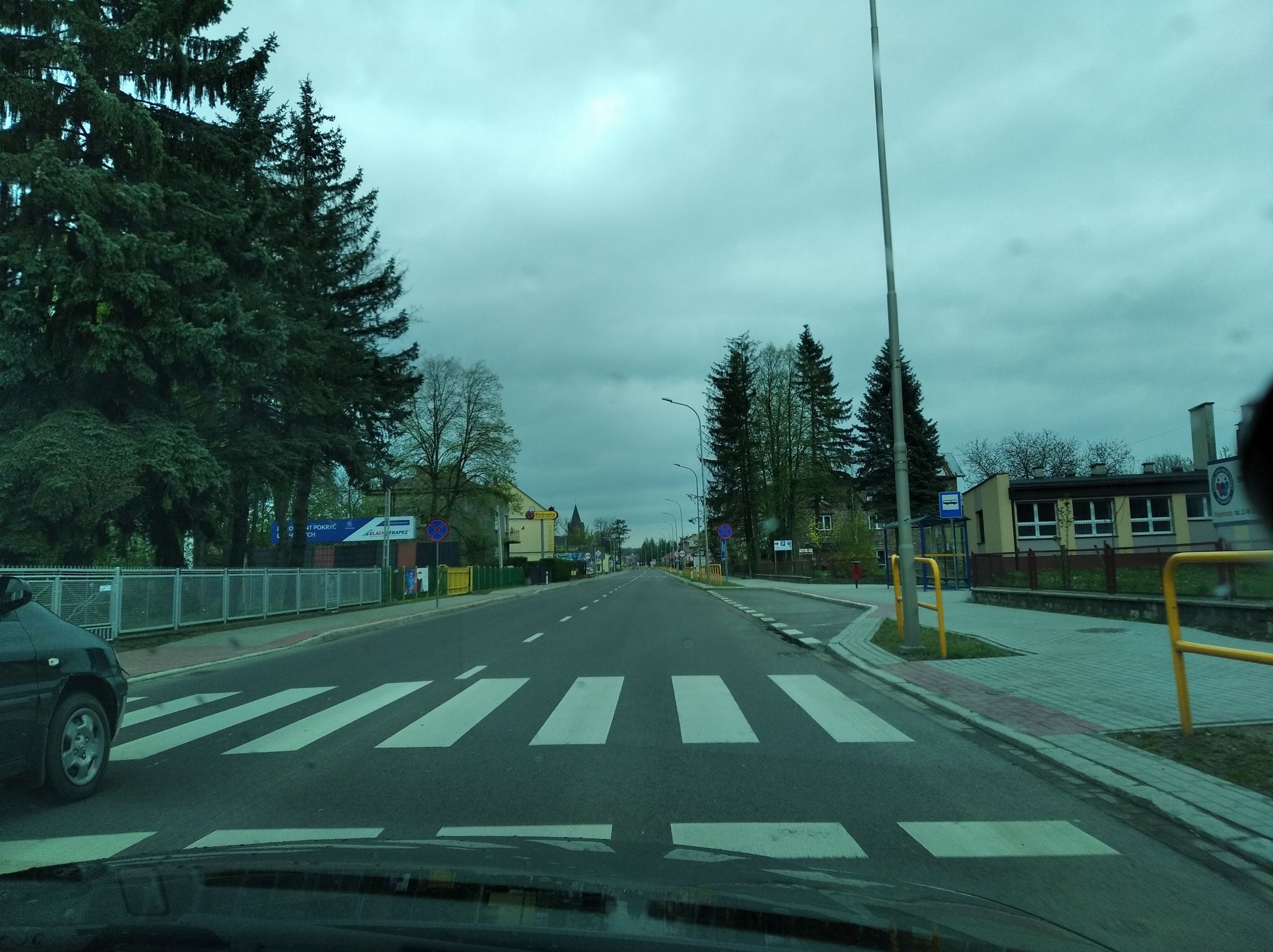Street view of Sanok