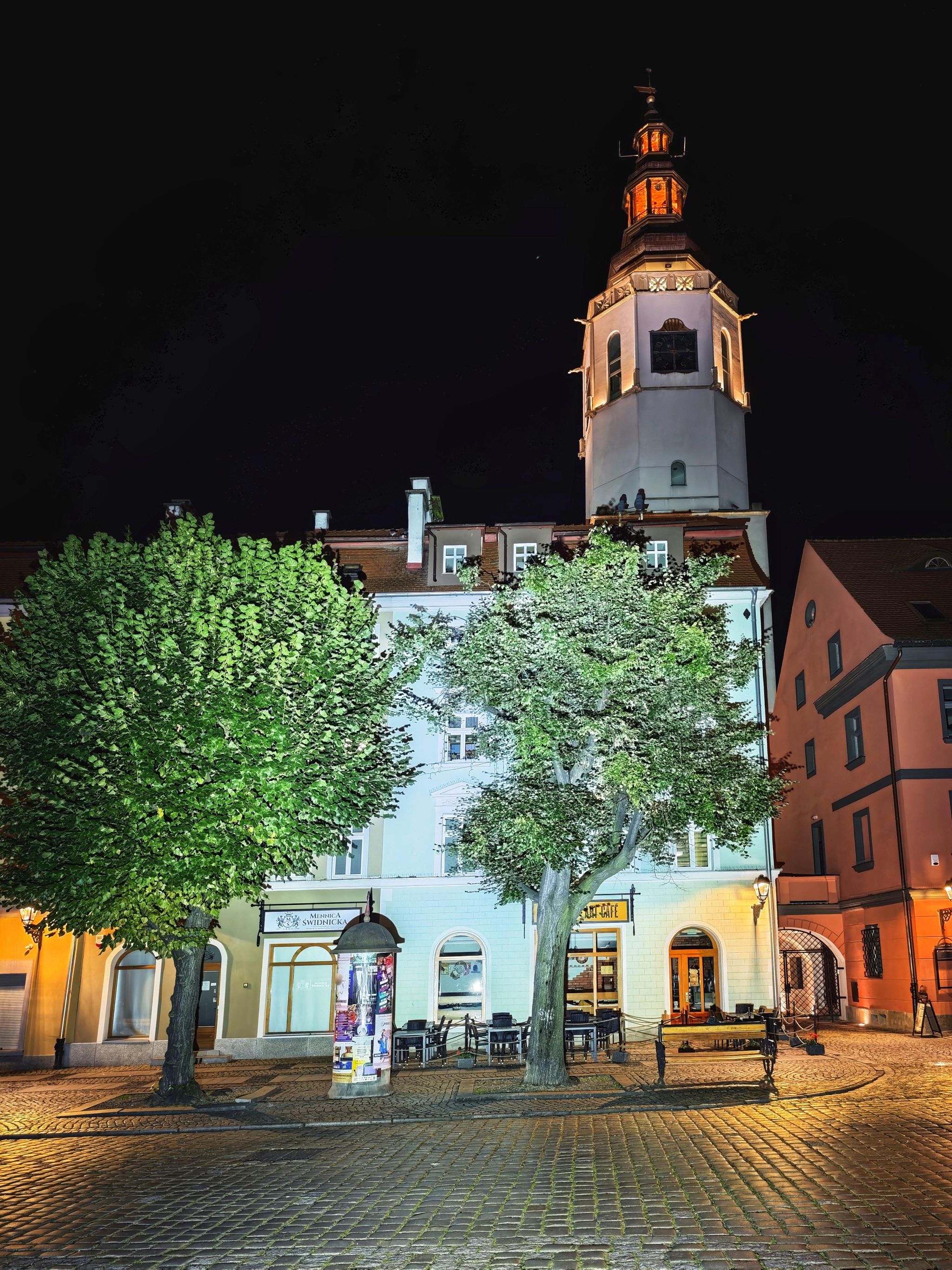 Street view of Świdnica