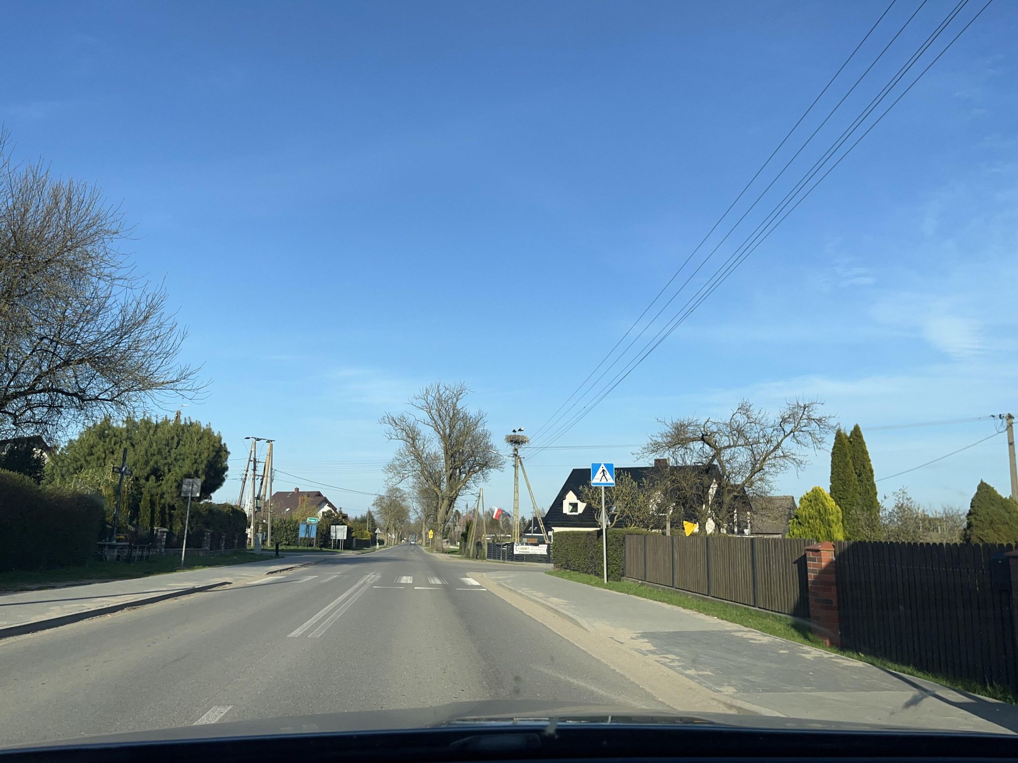 Street view of Wierzchucino