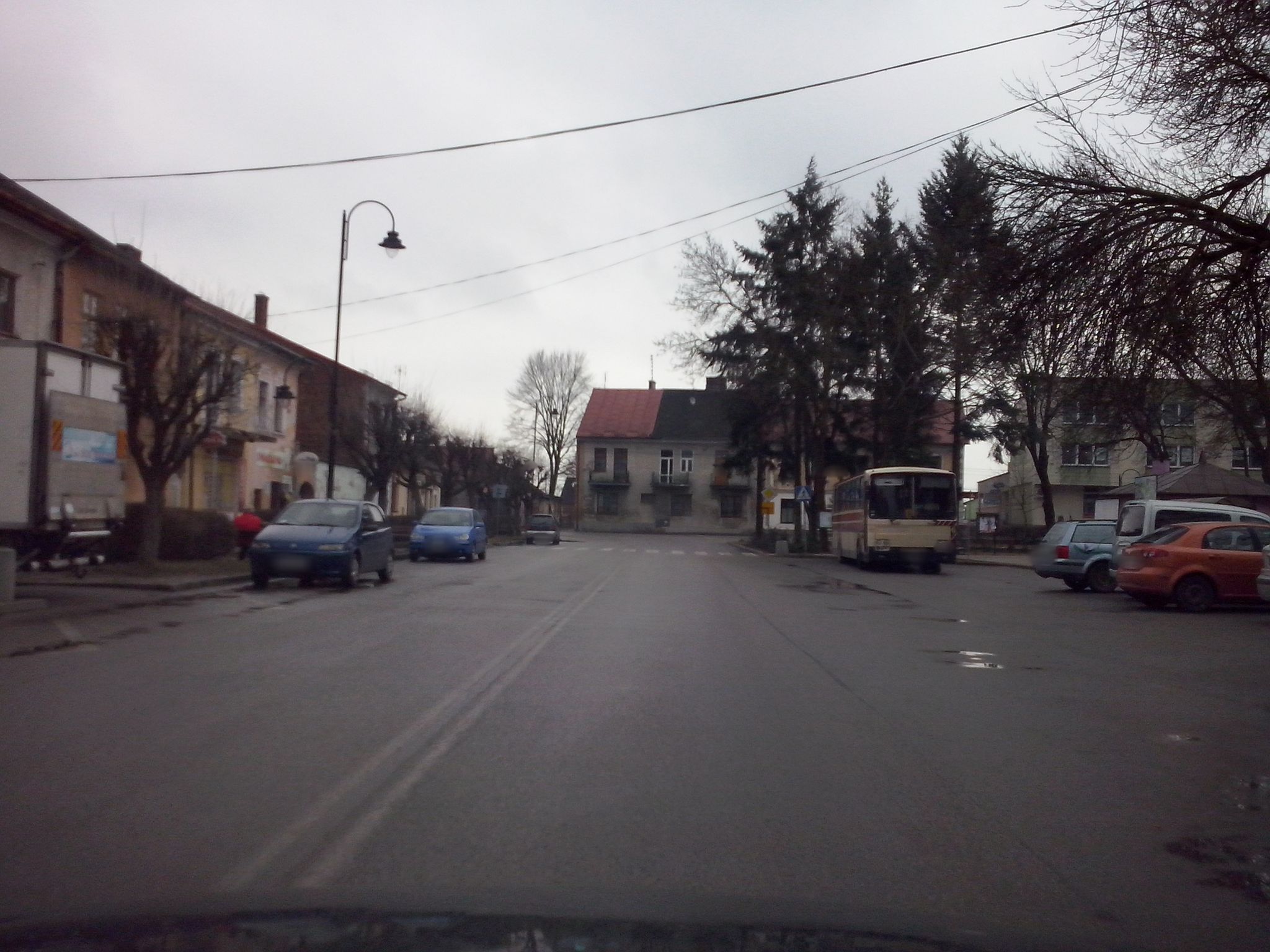 Street view of Ulanów
