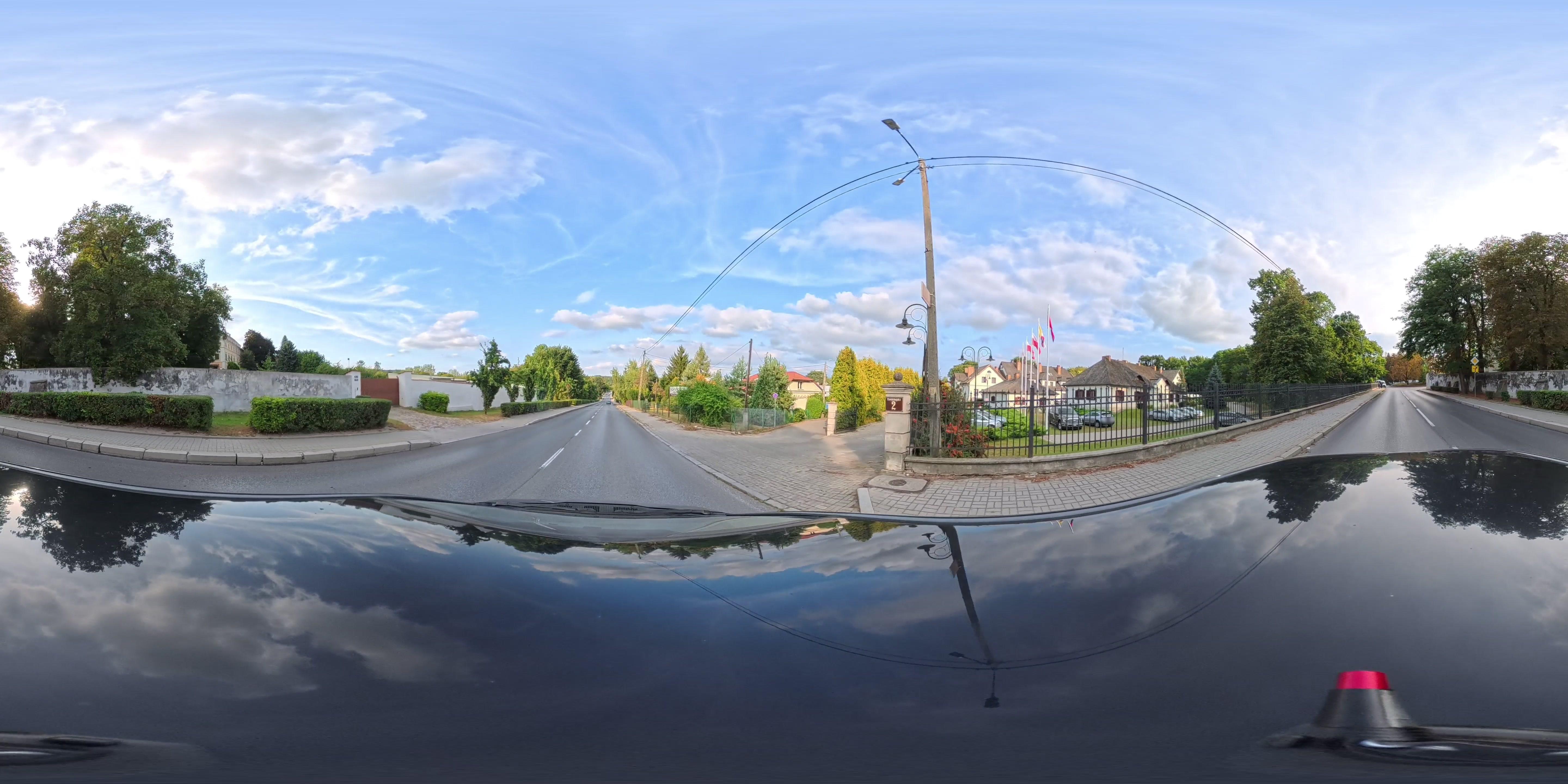 Street view of Sandomierz