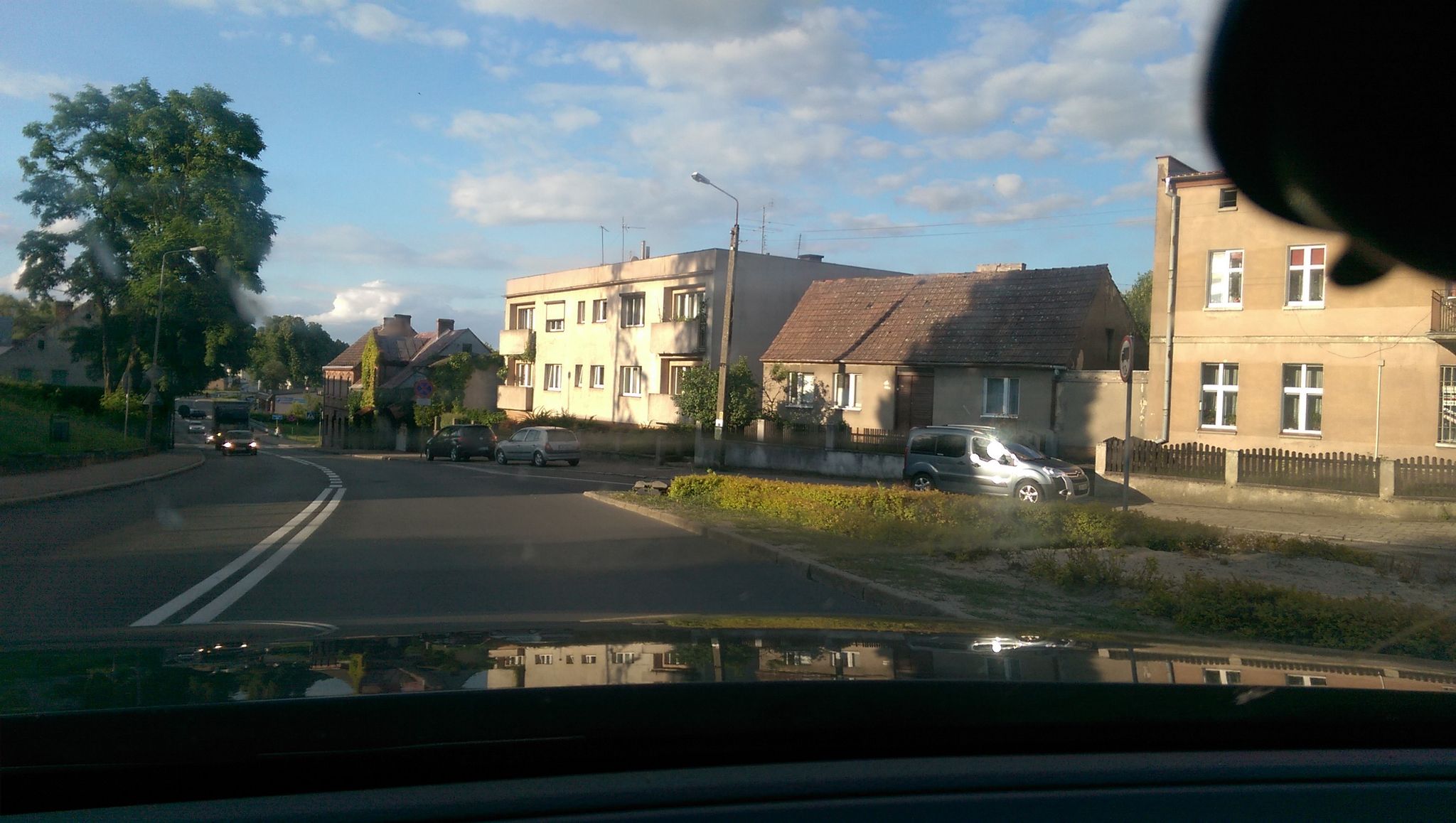 Street view of Człopa