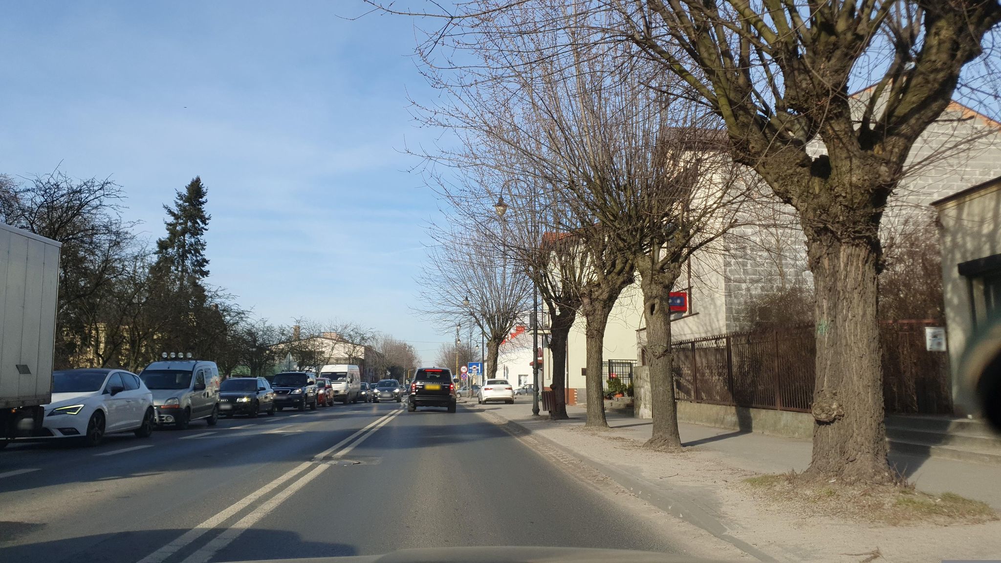 Street view of Aleksandrów Łódzki