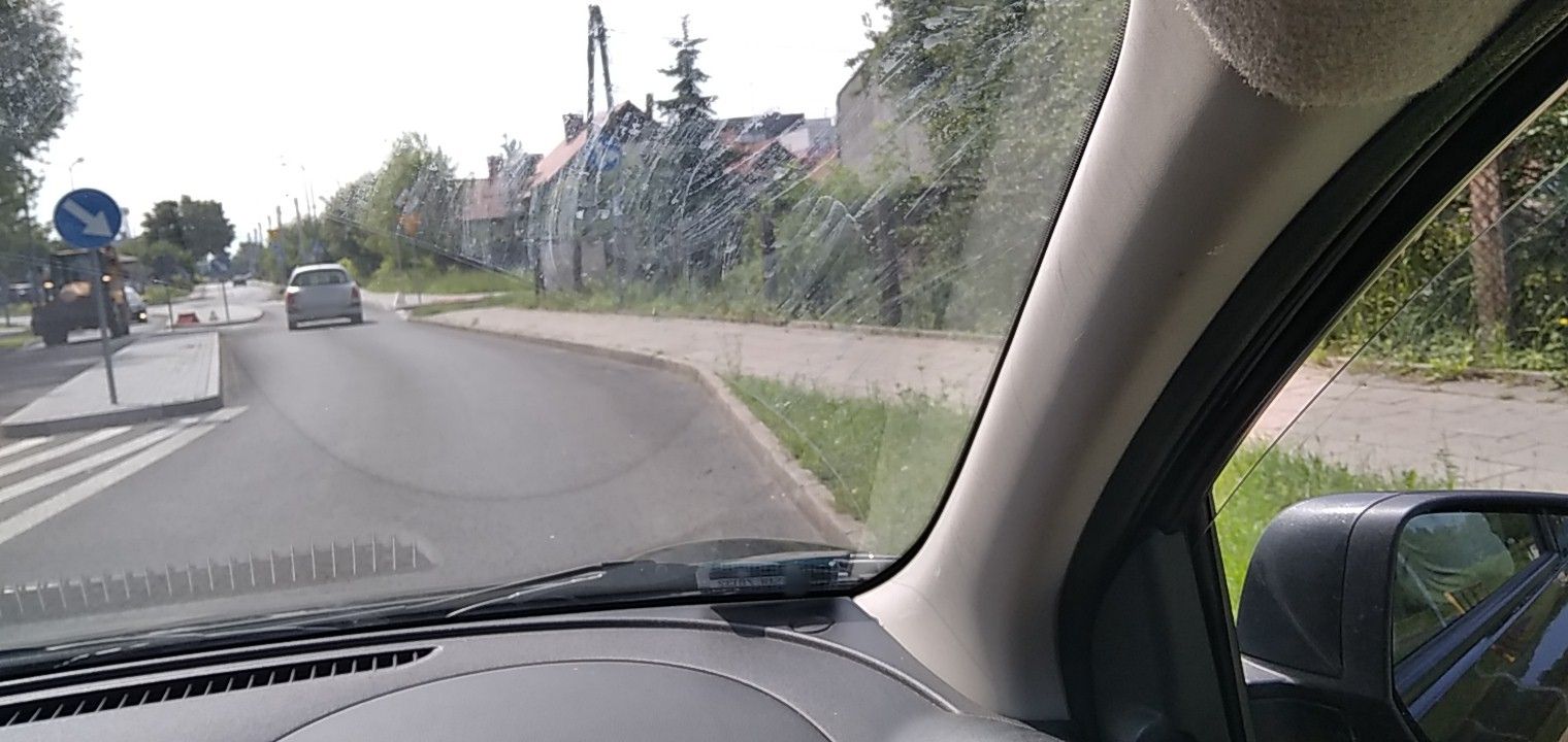 Street view of Dąbrowa Górnicza