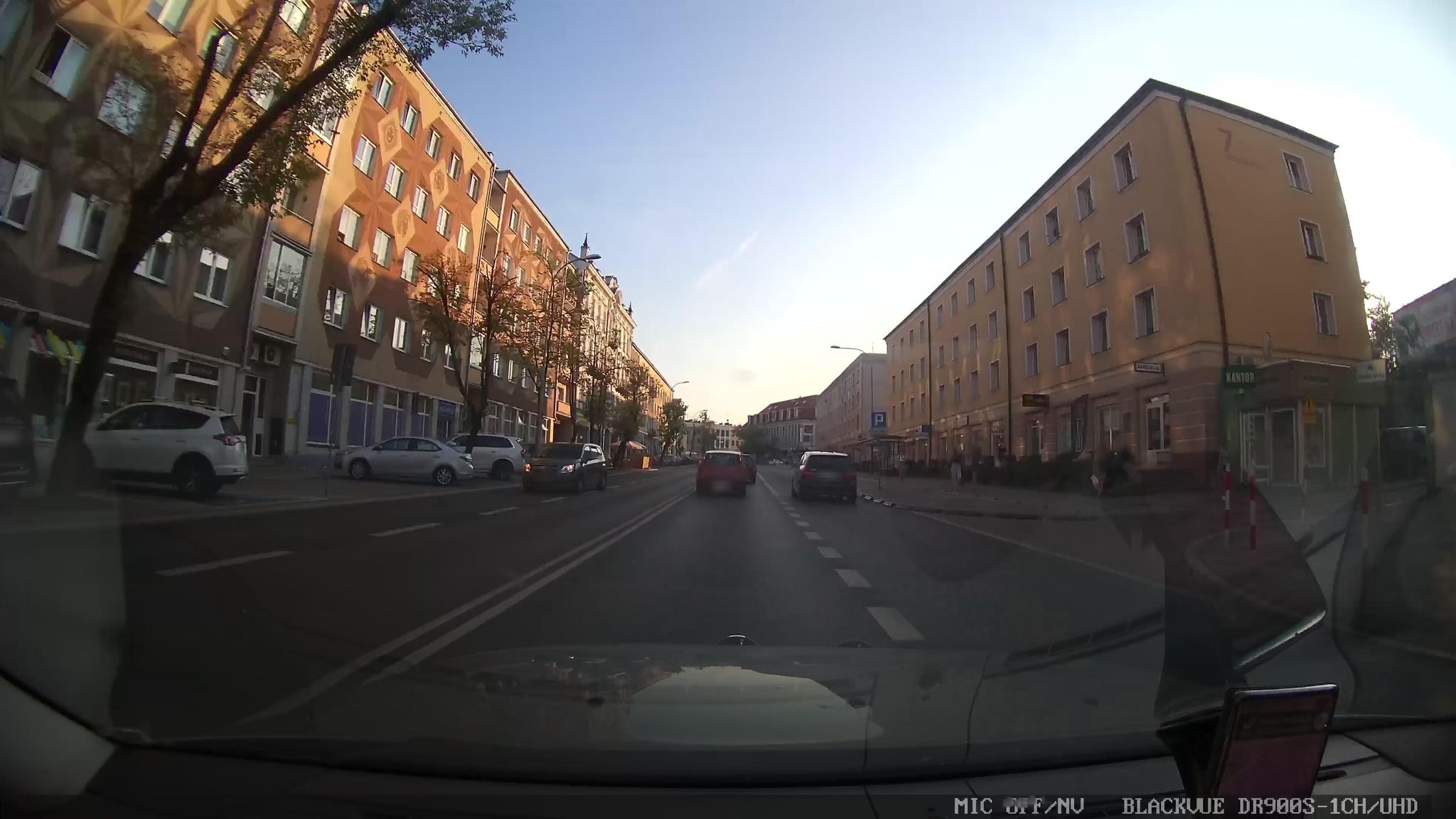 Street view of Białystok