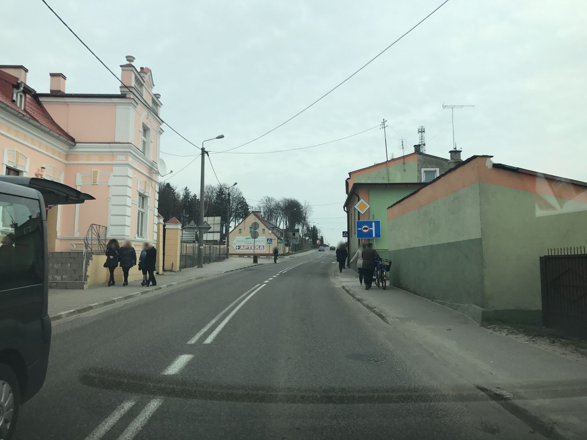 Street view of Lidzbark
