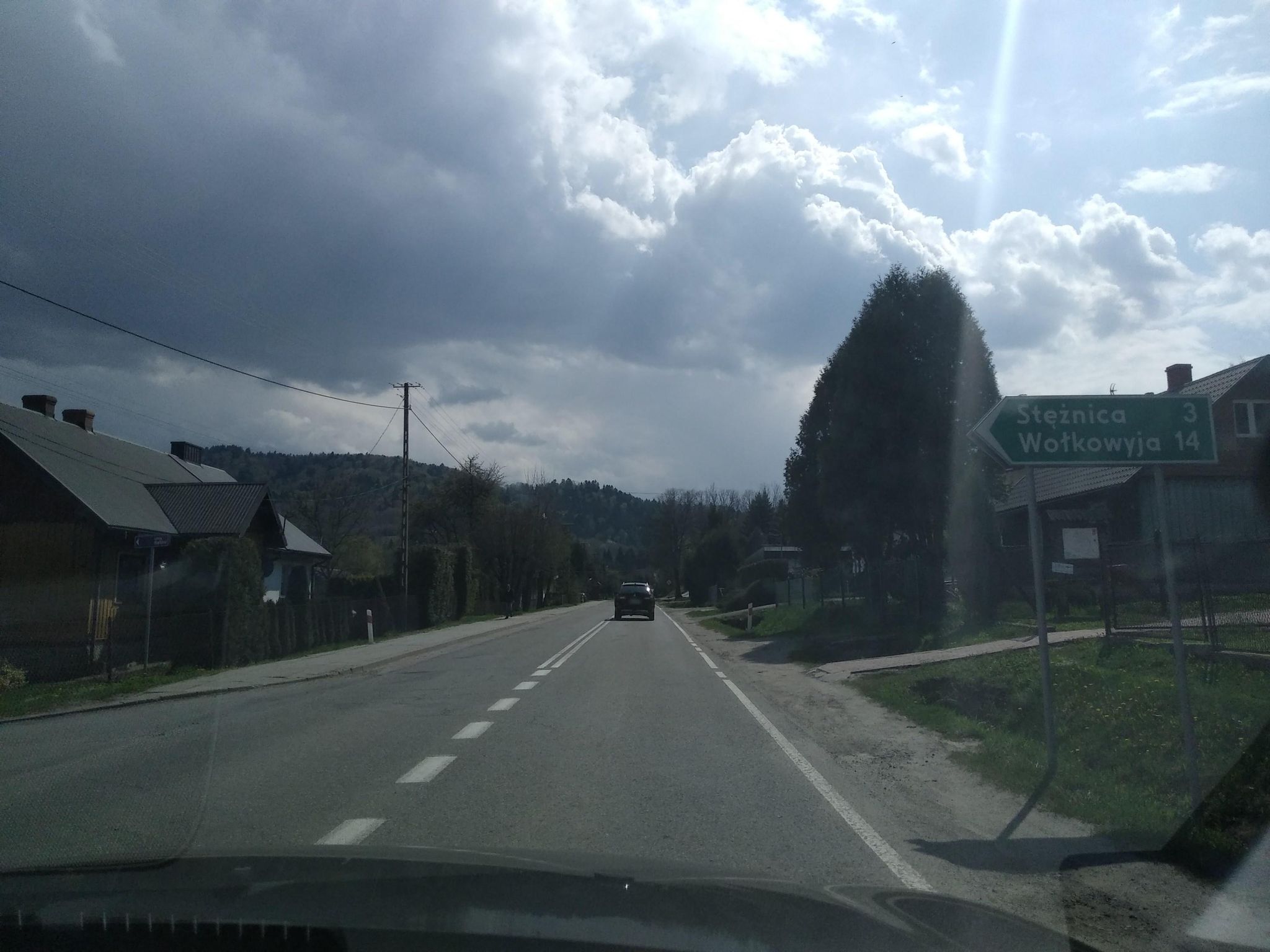 Street view of Baligród