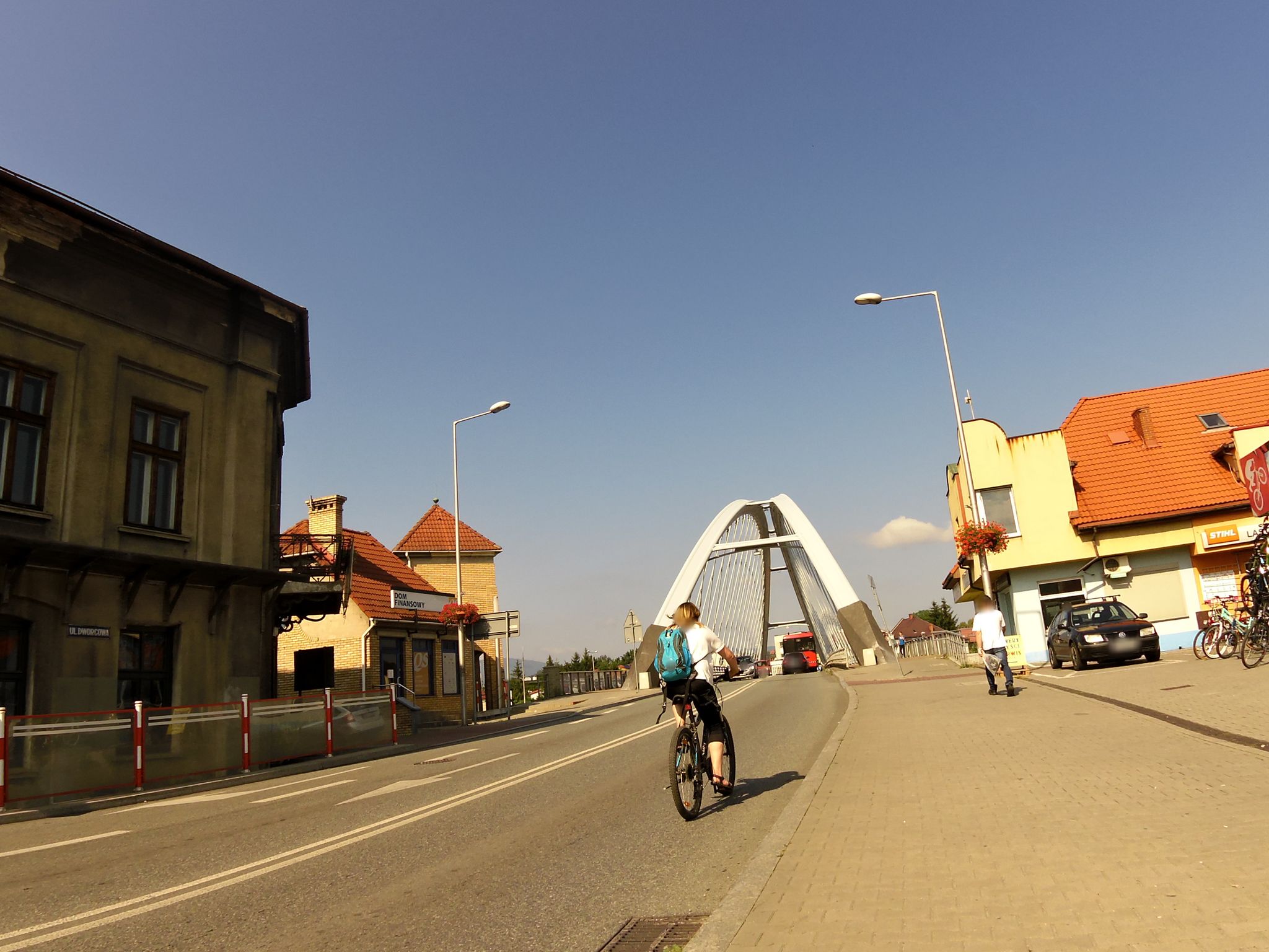 Street view of Żywiec