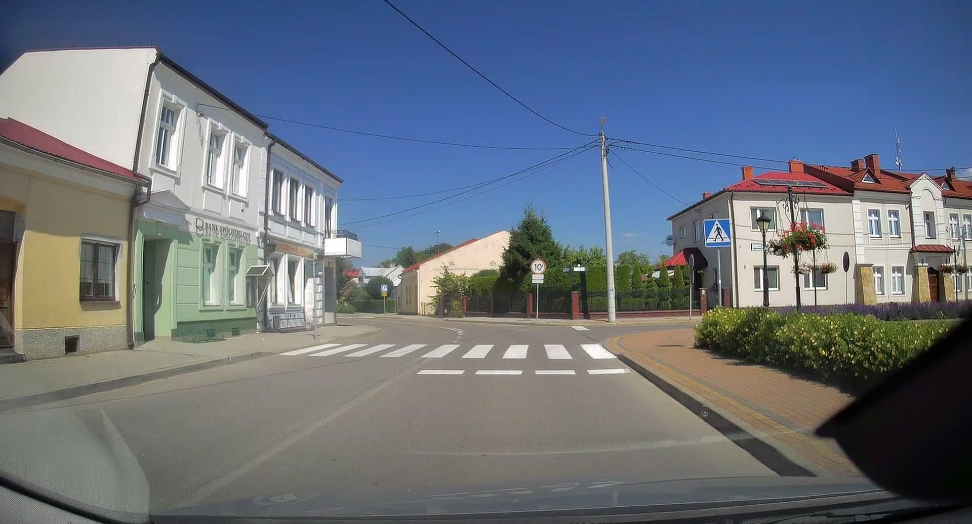 Street view of Baranów Sandomierski