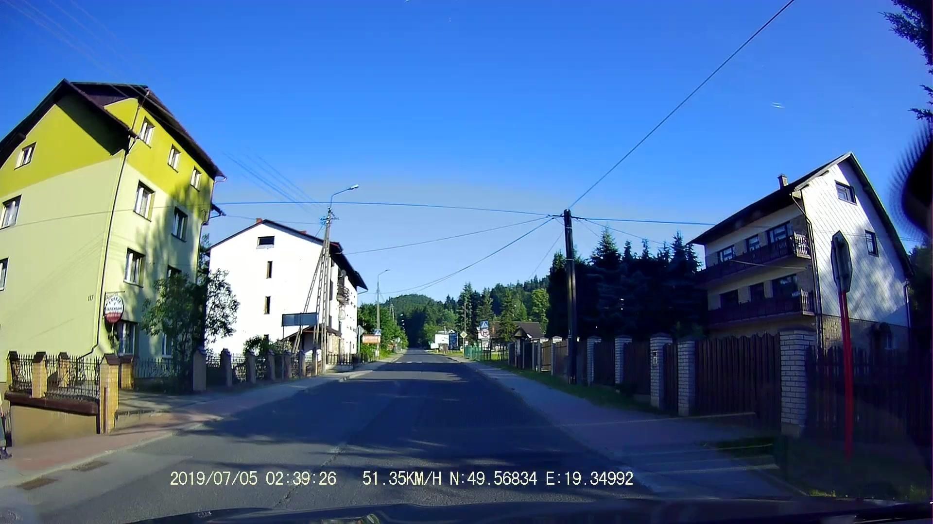 Street view of Korbielów