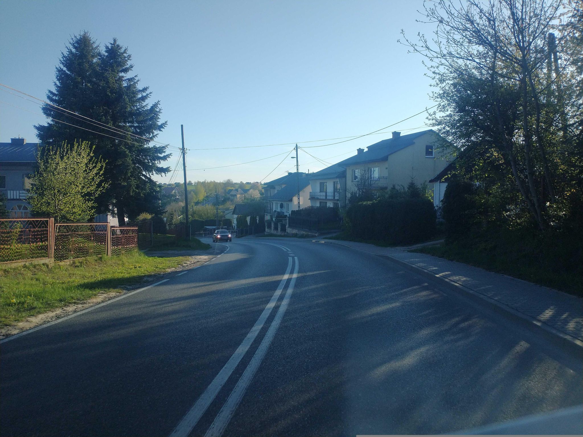 Street view of Sąspów