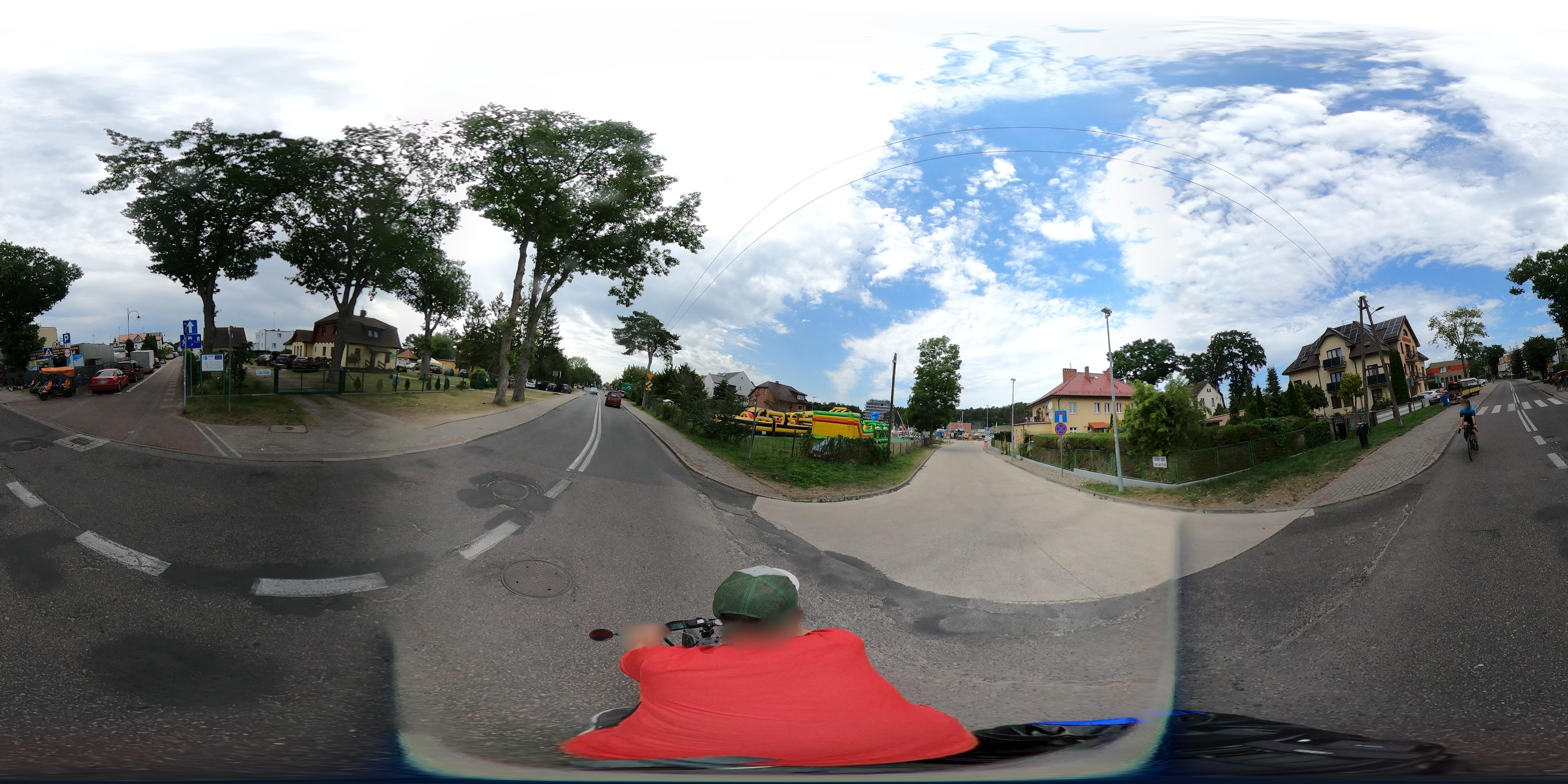 Street view of Mrzeżyno