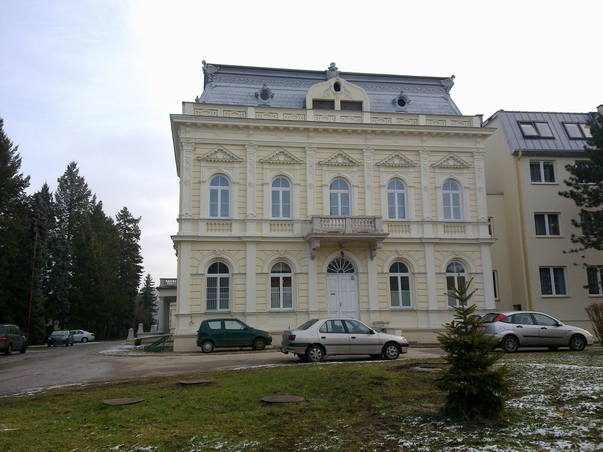 Street view of Ciechocinek