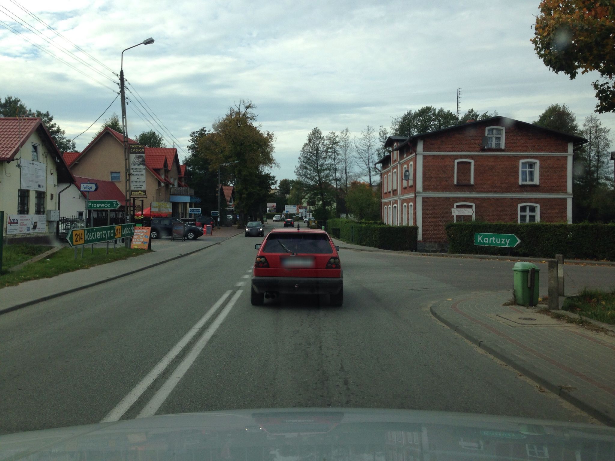Street view of Stężyca