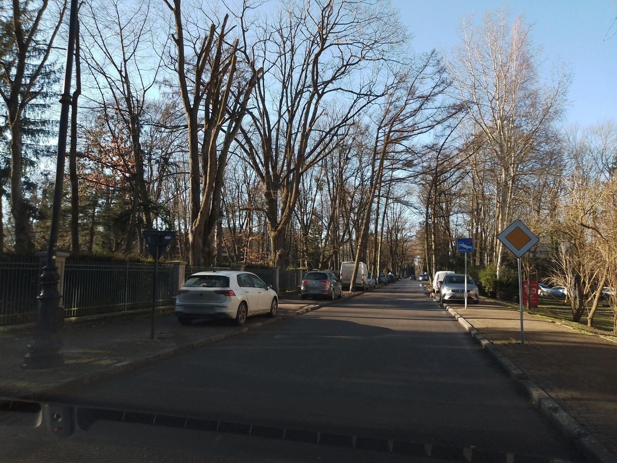 Street view of Nałęczów