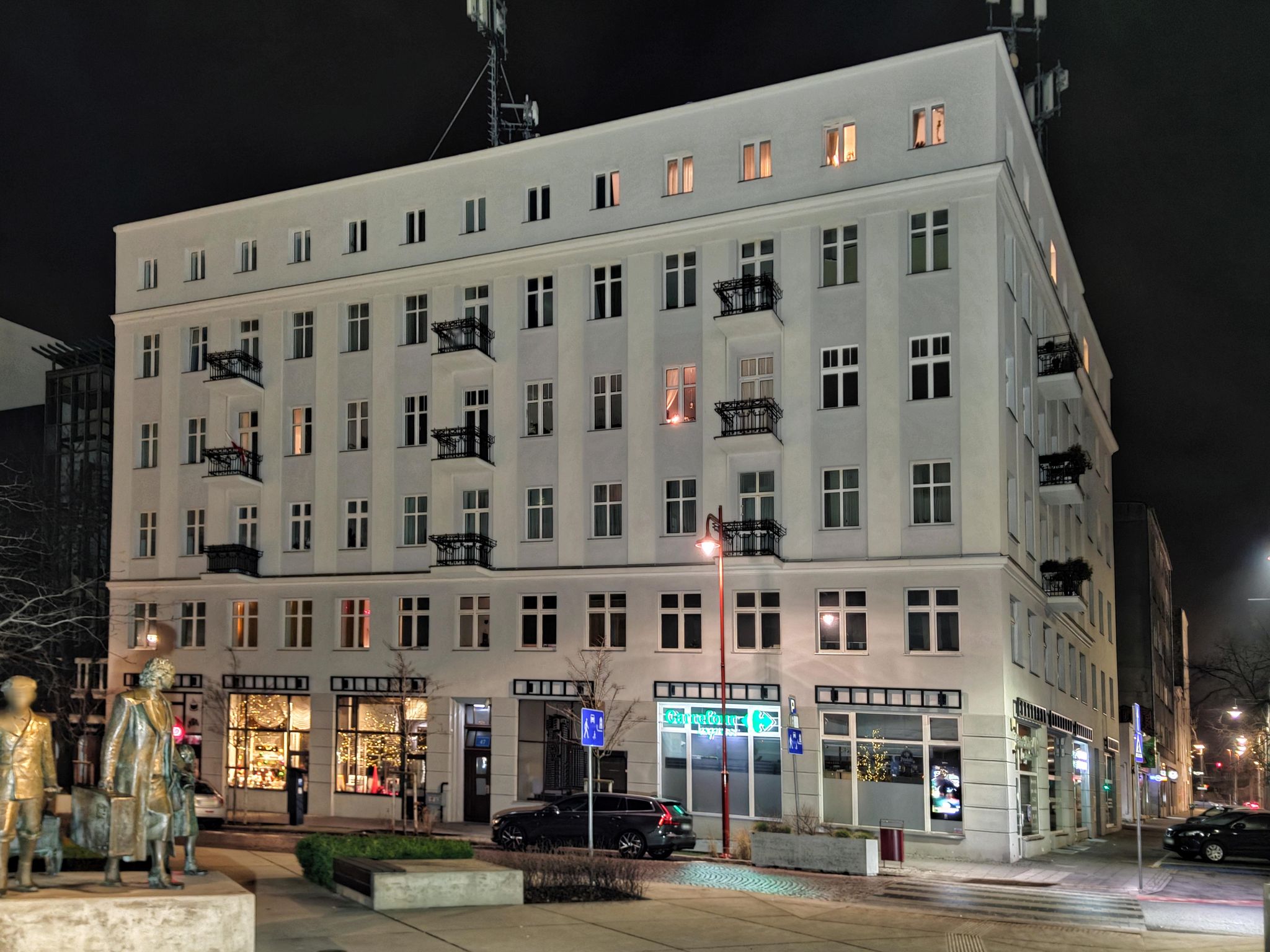 Street view of Gdynia