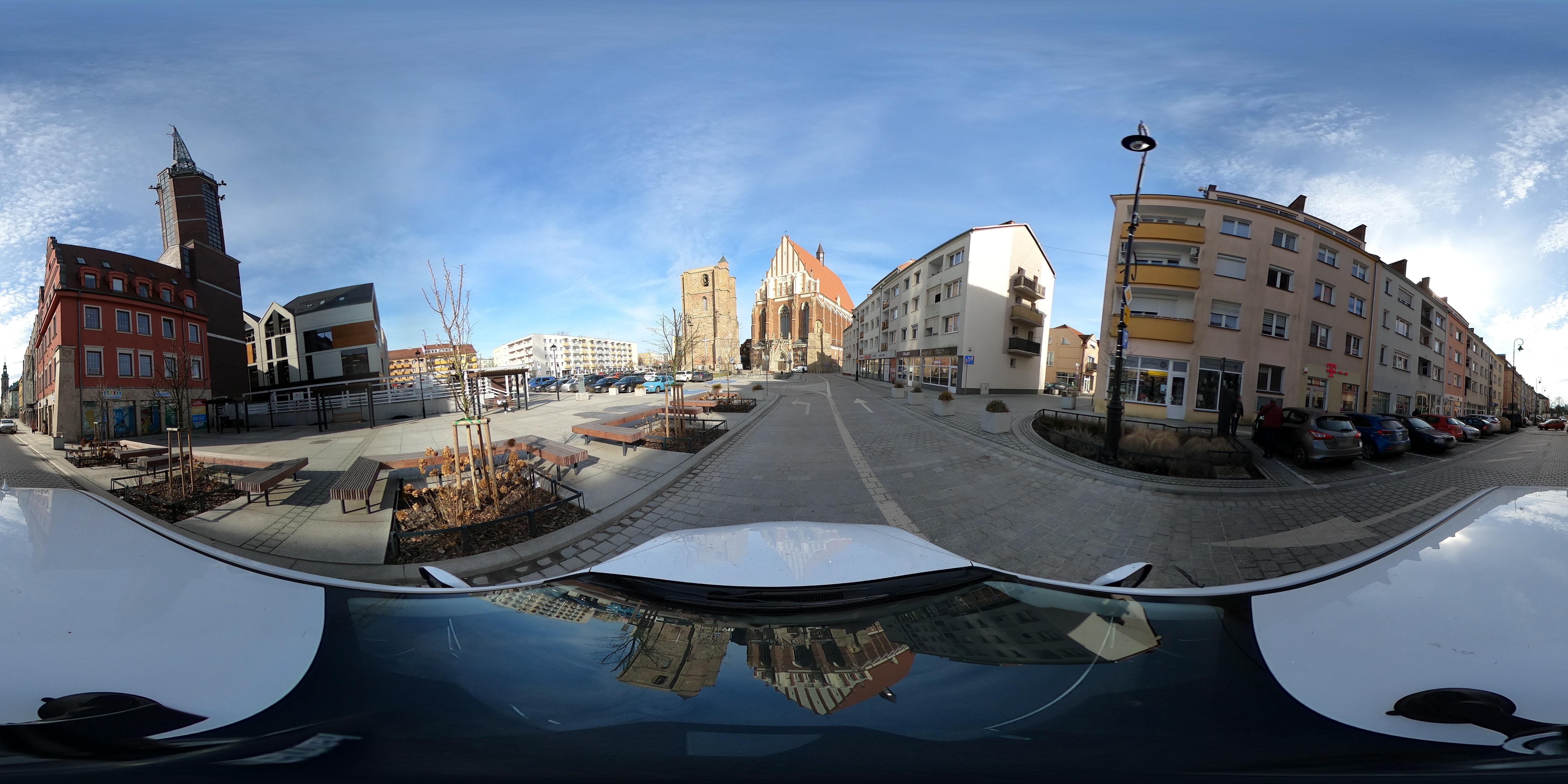 Street view of Nysa