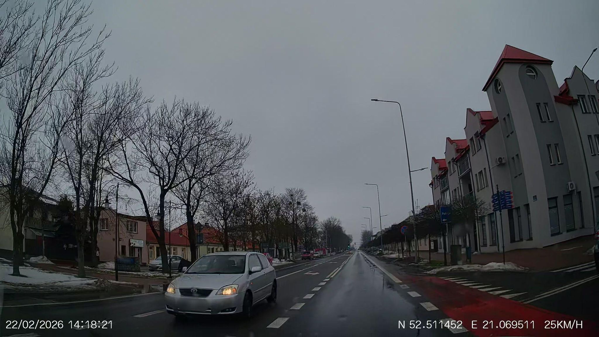 Street view of Serock