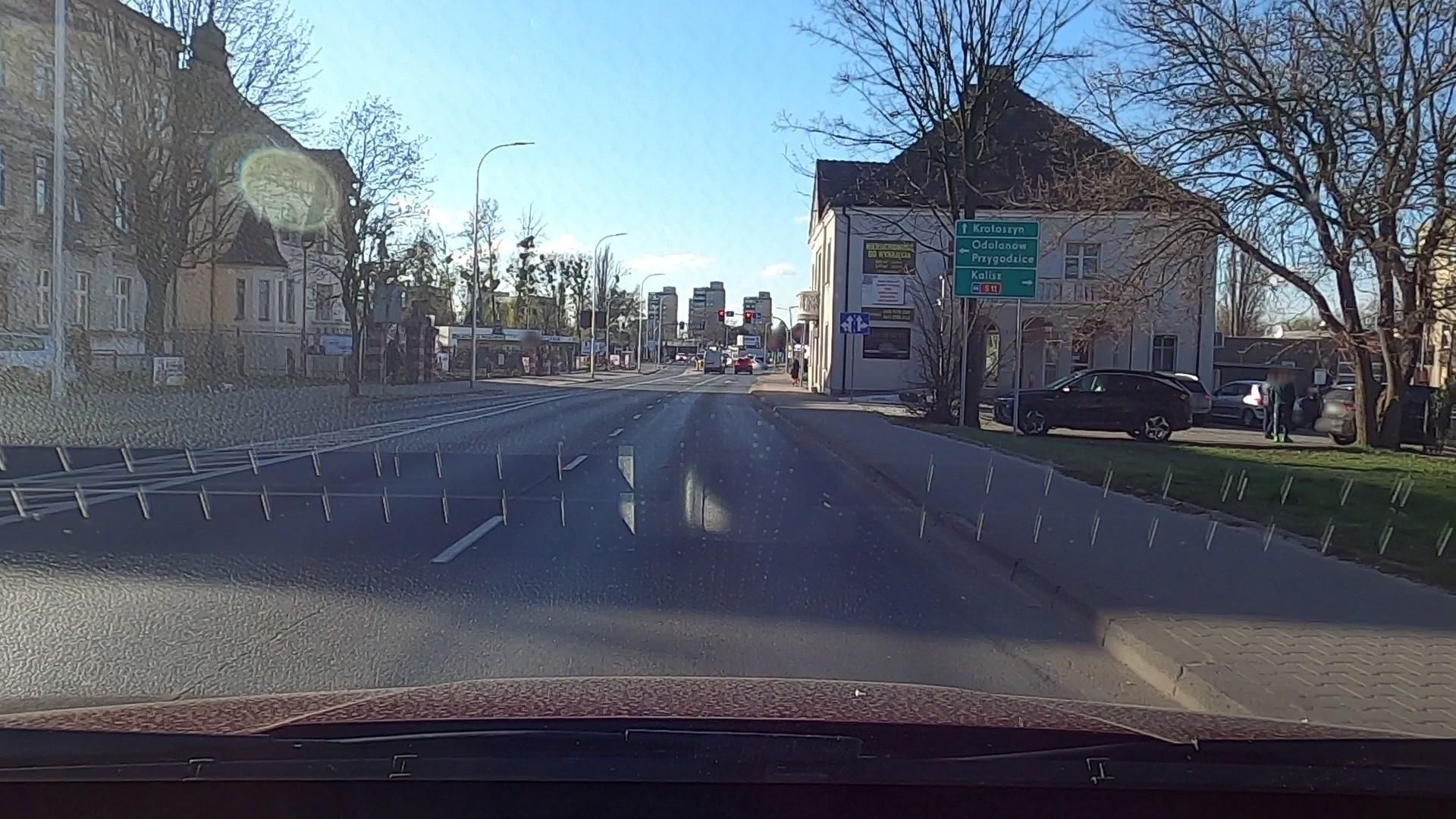 Street view of Ostrów Wielkopolski