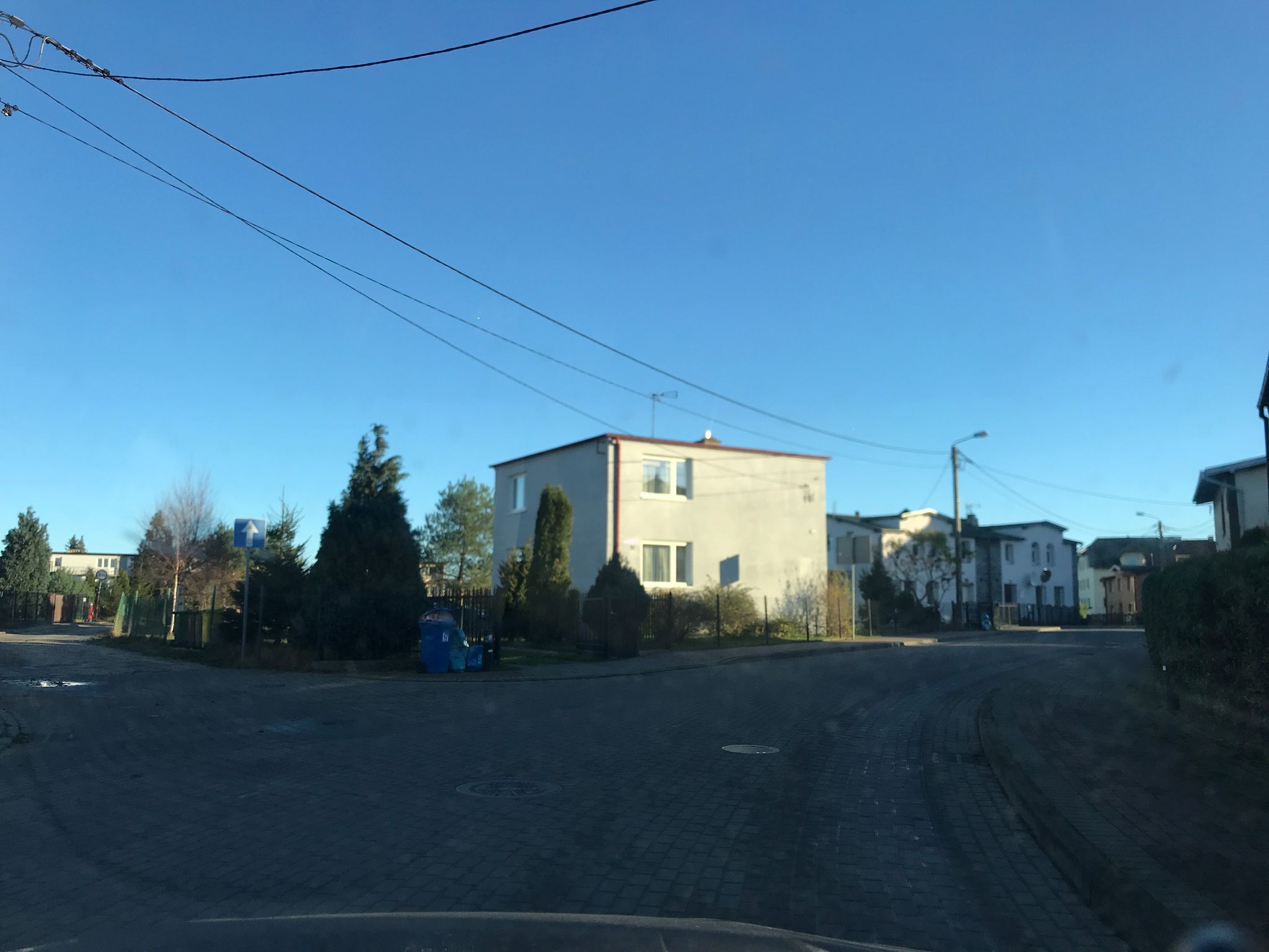 Street view of Chłapowo