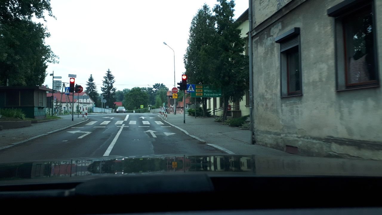 Street view of Leśna