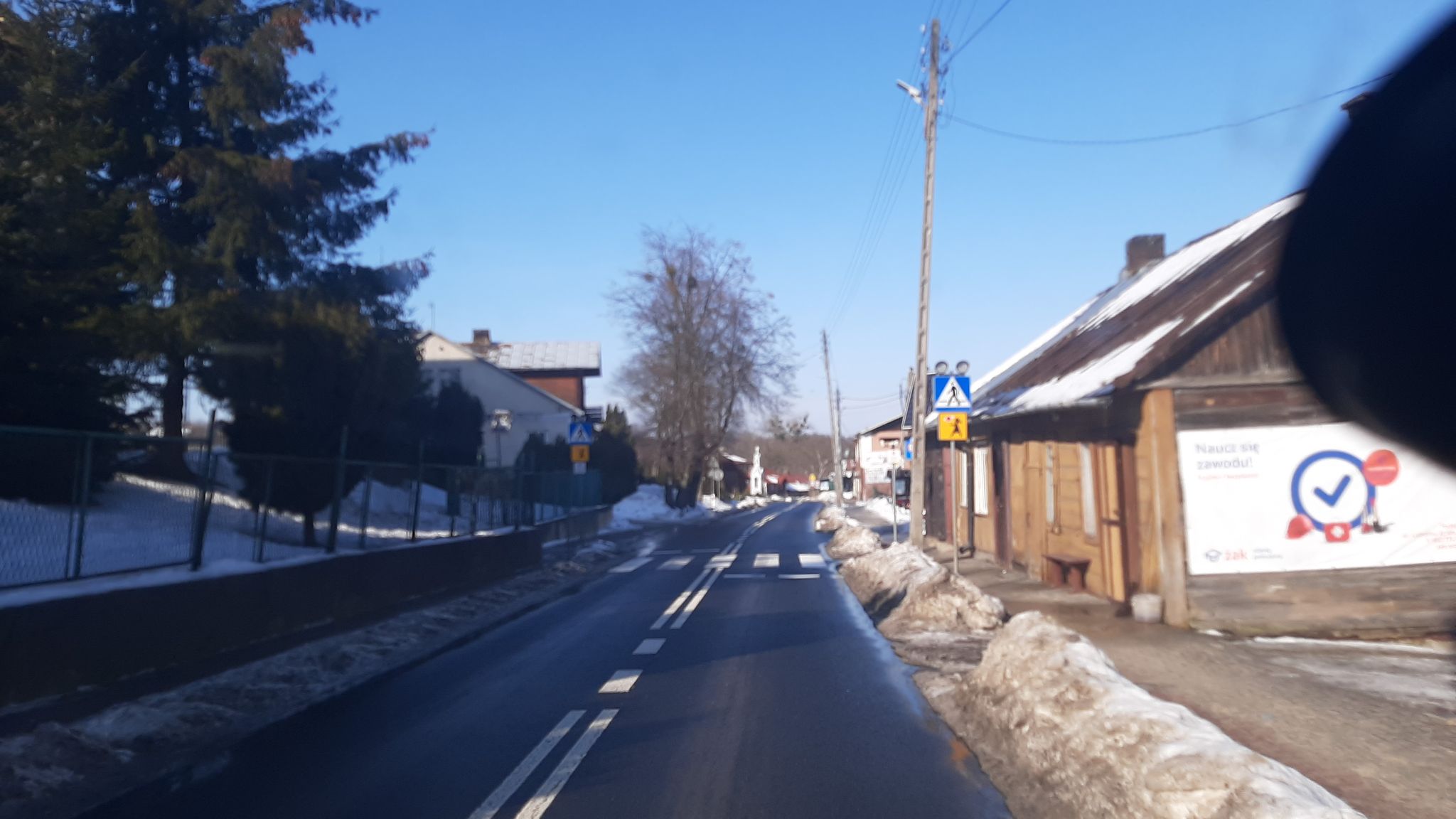 Street view of Wąwolnica
