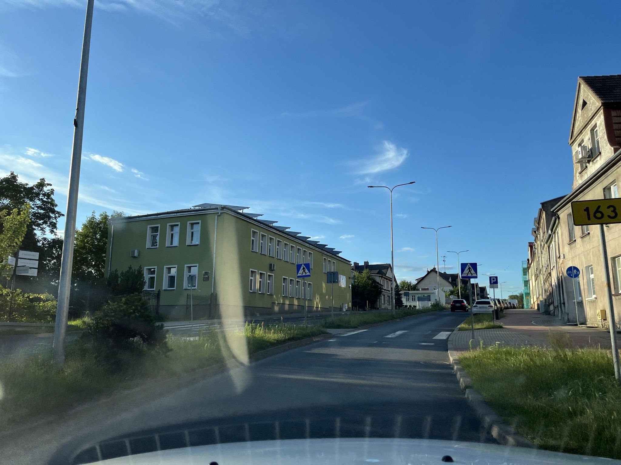 Street view of Połczyn-Zdrój
