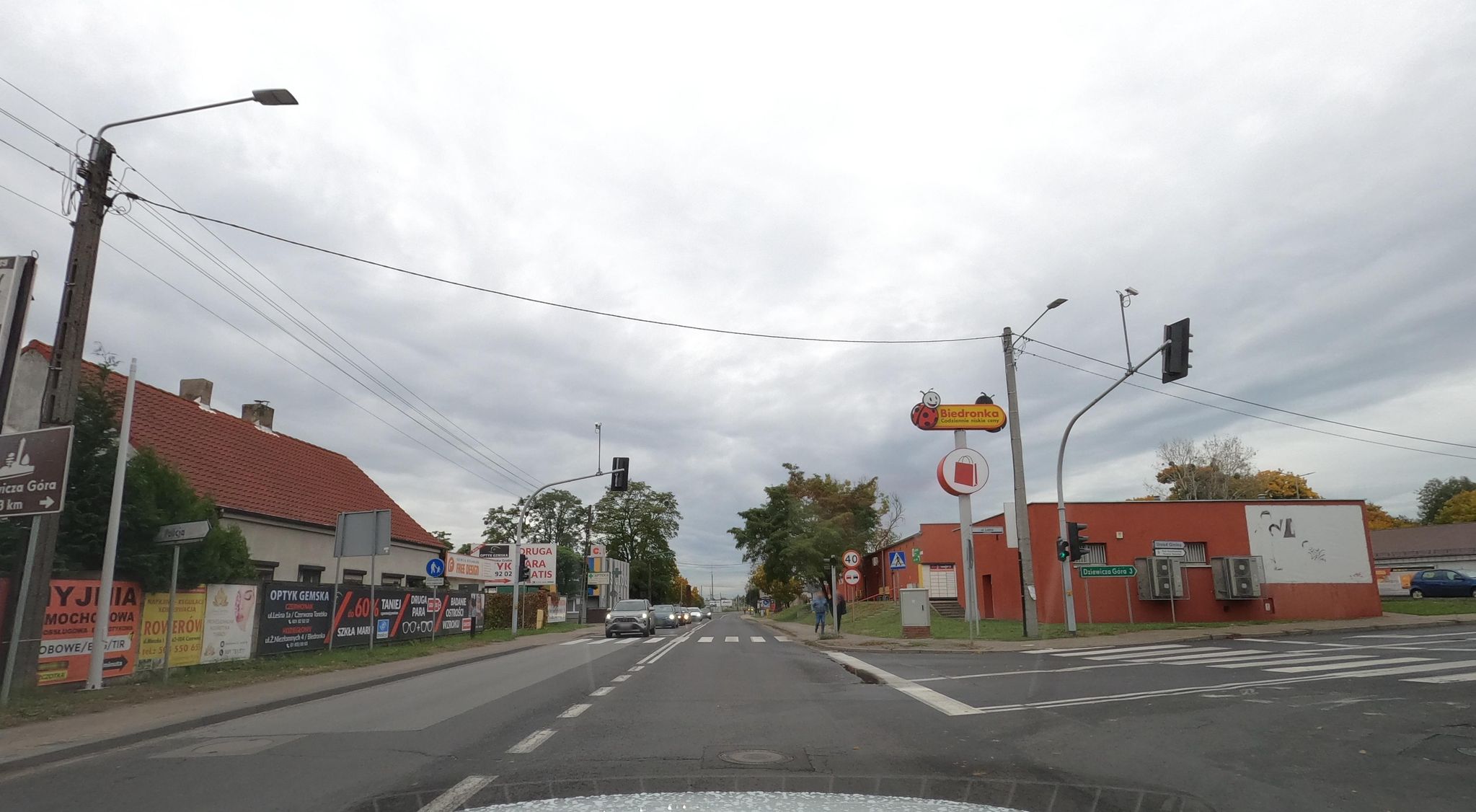 Street view of Czerwonak
