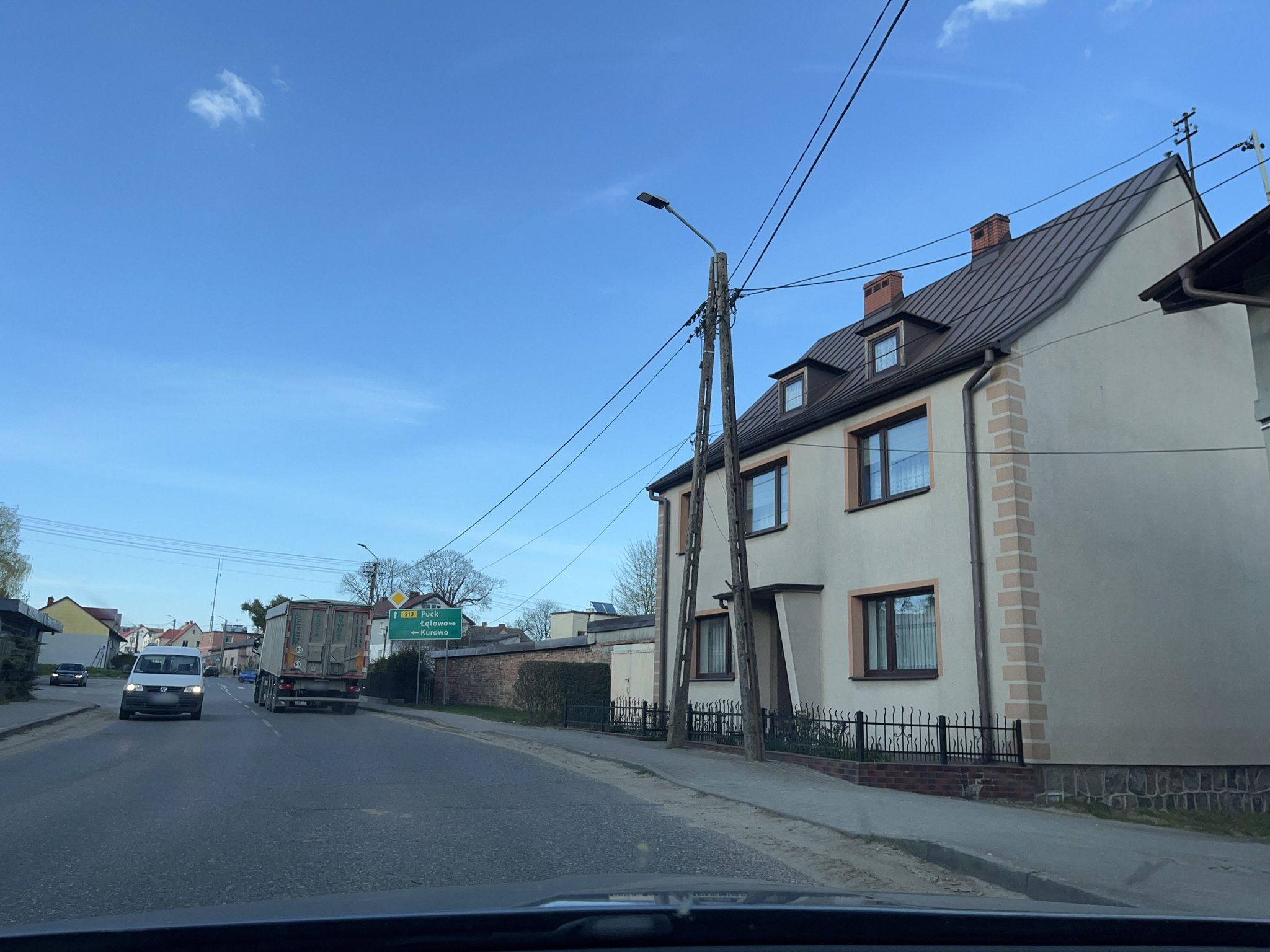 Street view of Choczewo