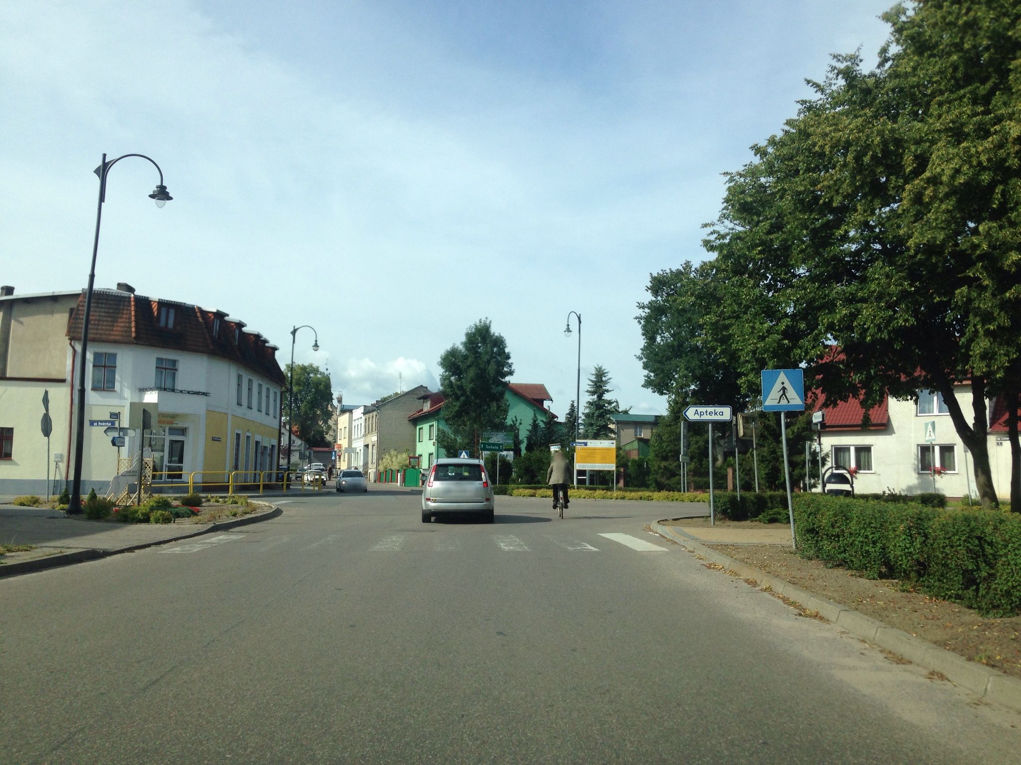 Street view of Śliwice