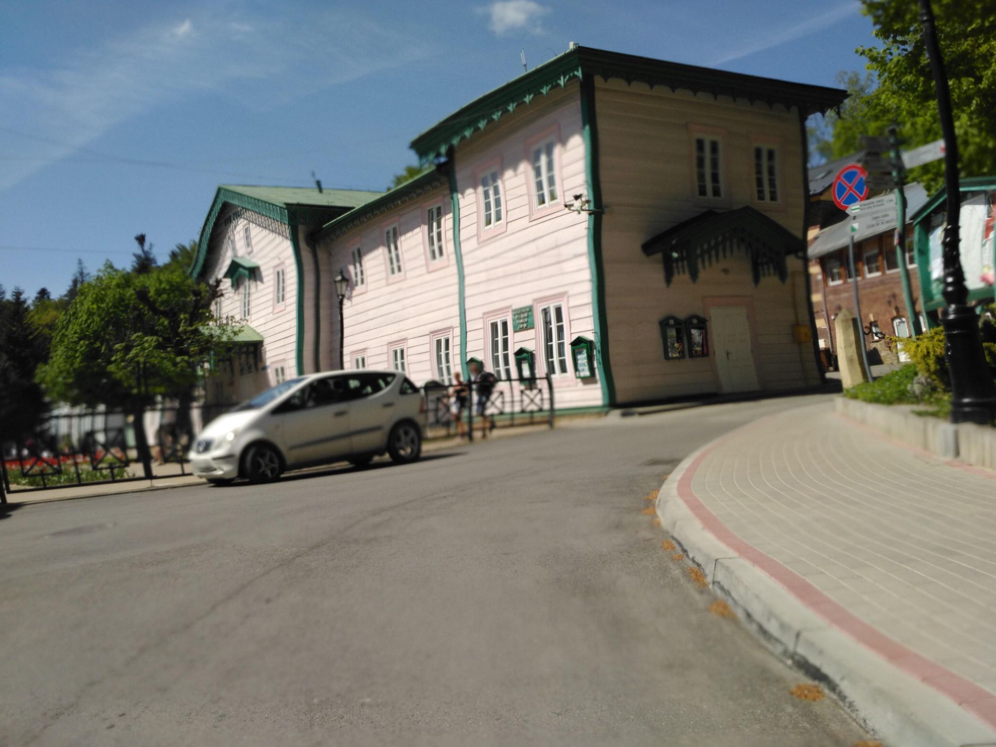 Street view of Iwonicz-Zdrój