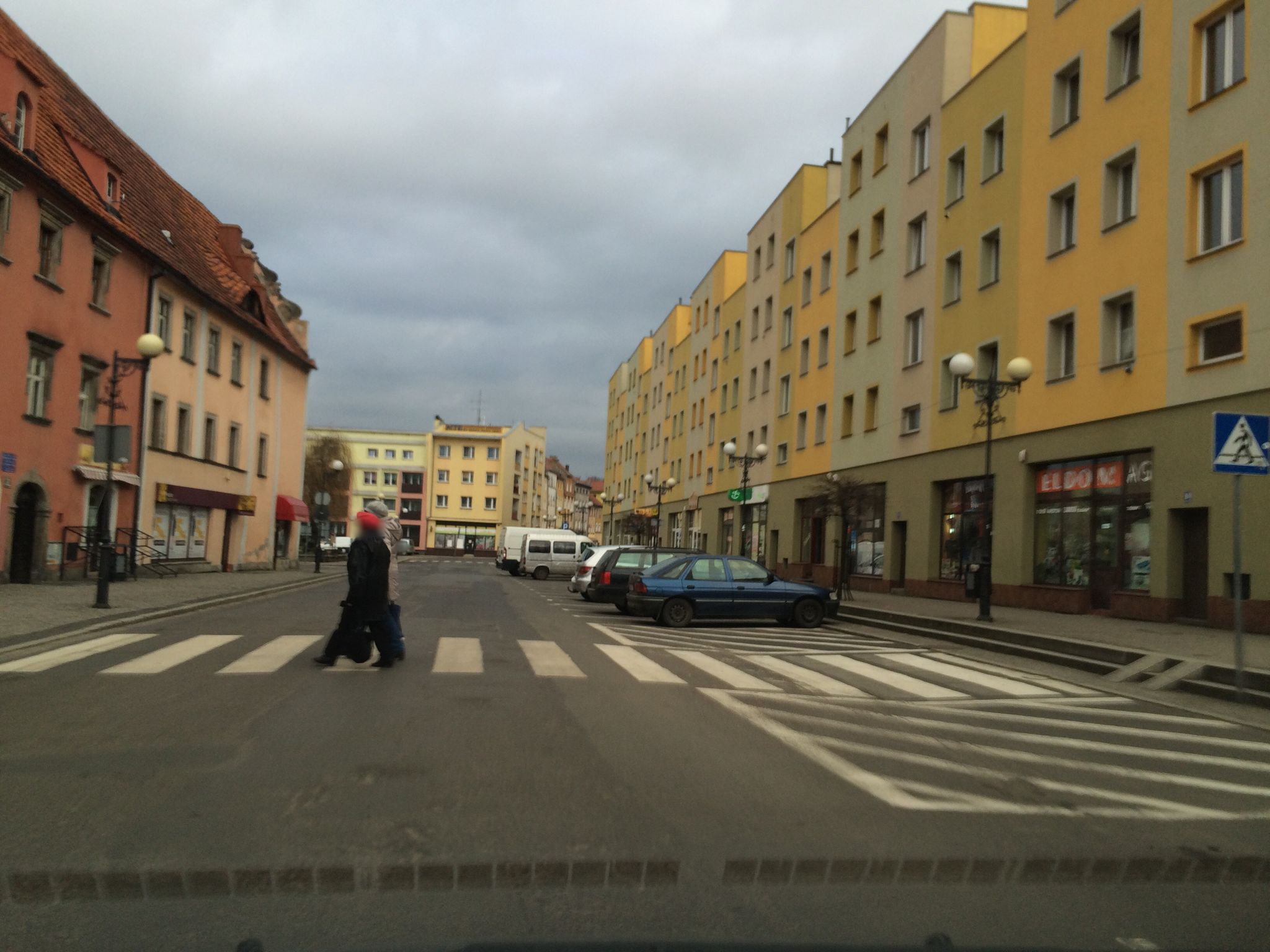 Street view of Lwówek Śląski