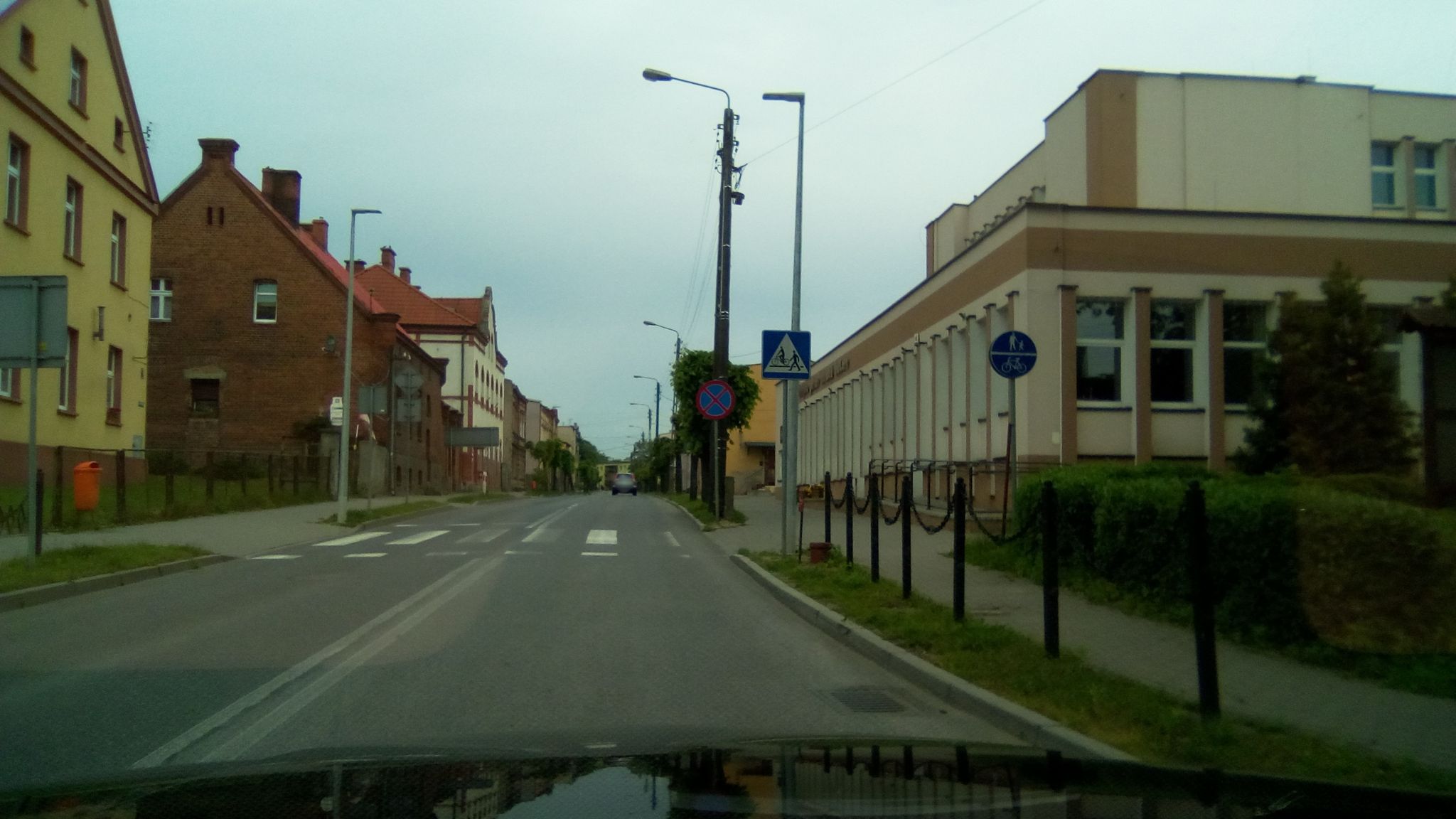 Street view of Więcbork