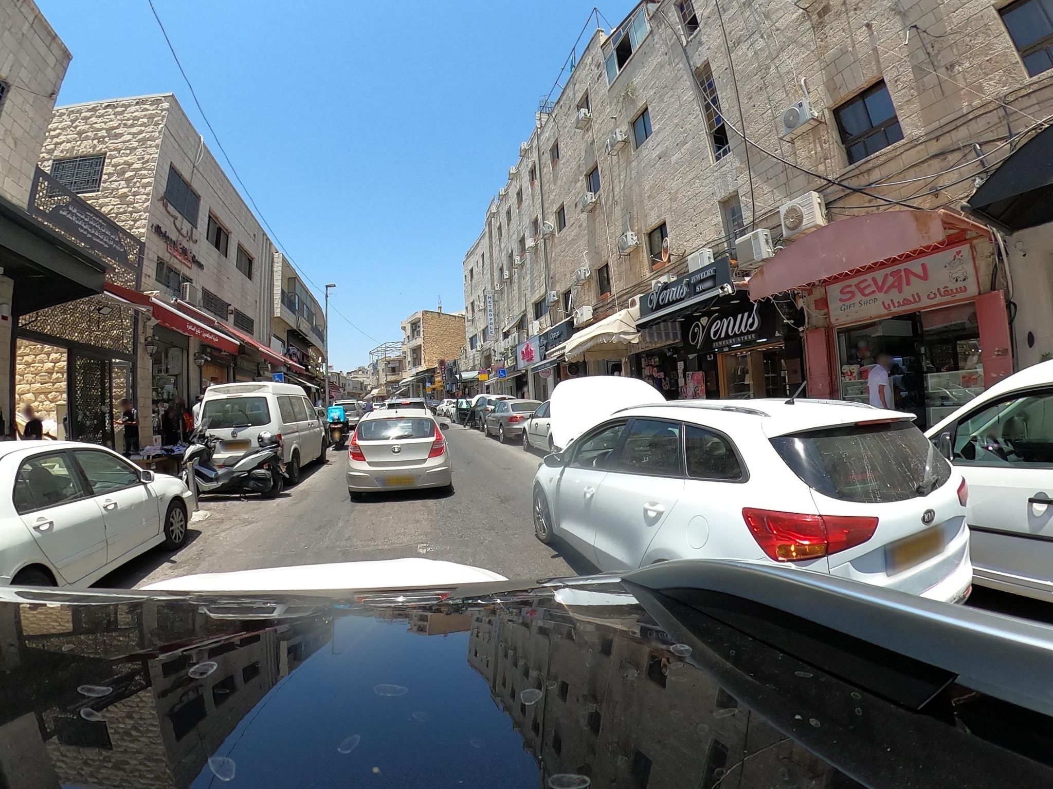 Street view of East Jerusalem