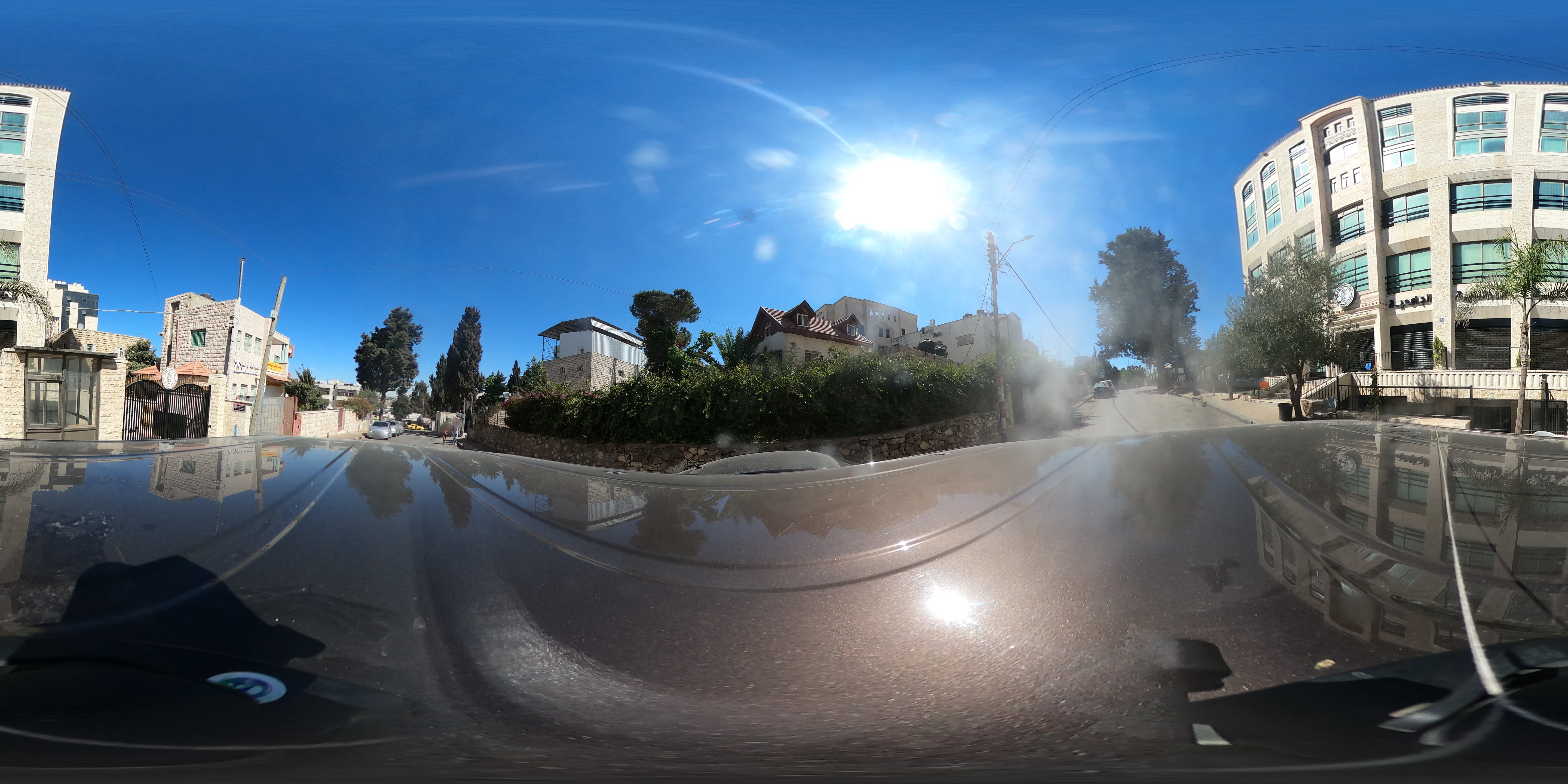 Street view of Ramallah