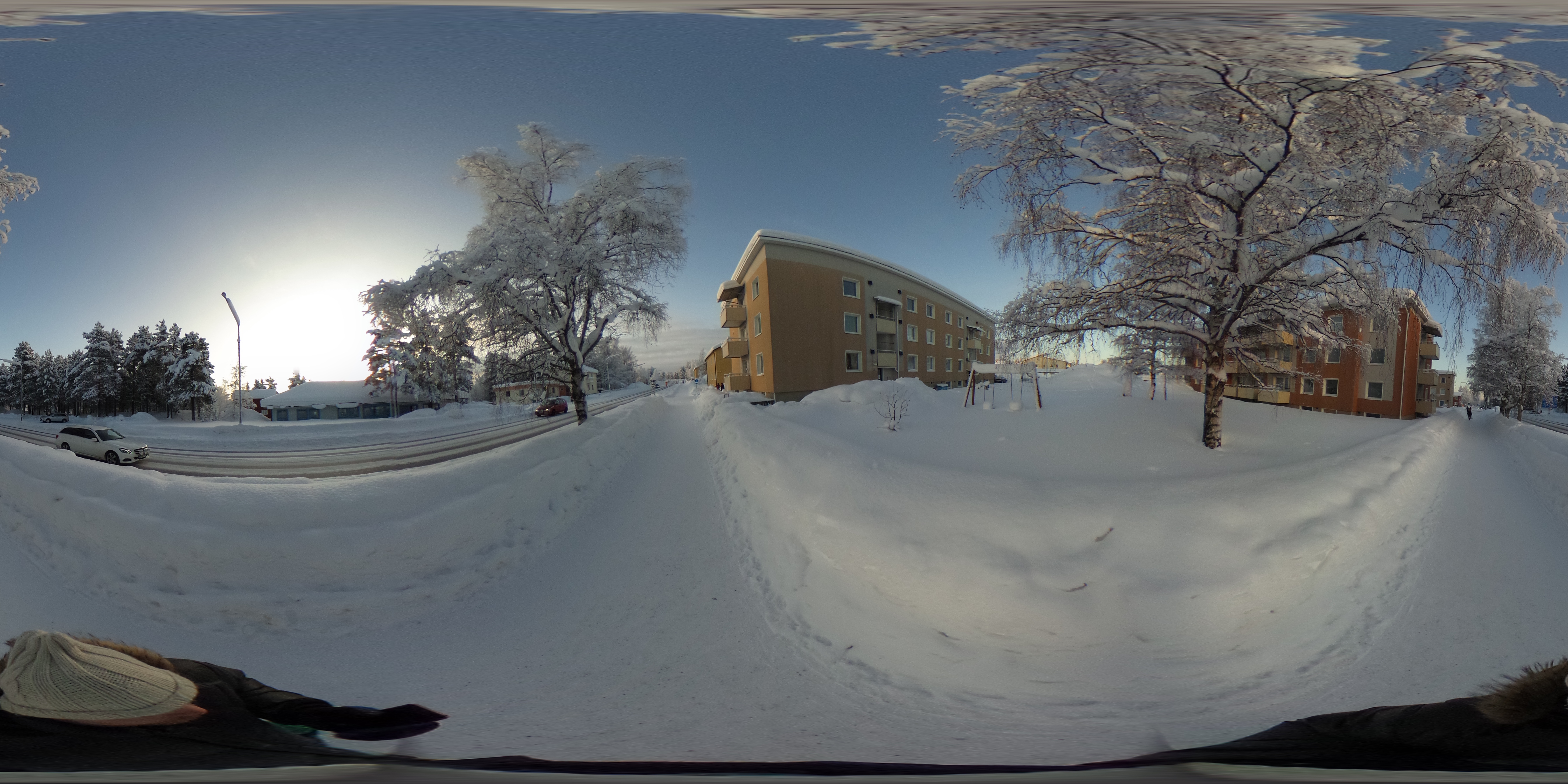Street view of Jokkmokk