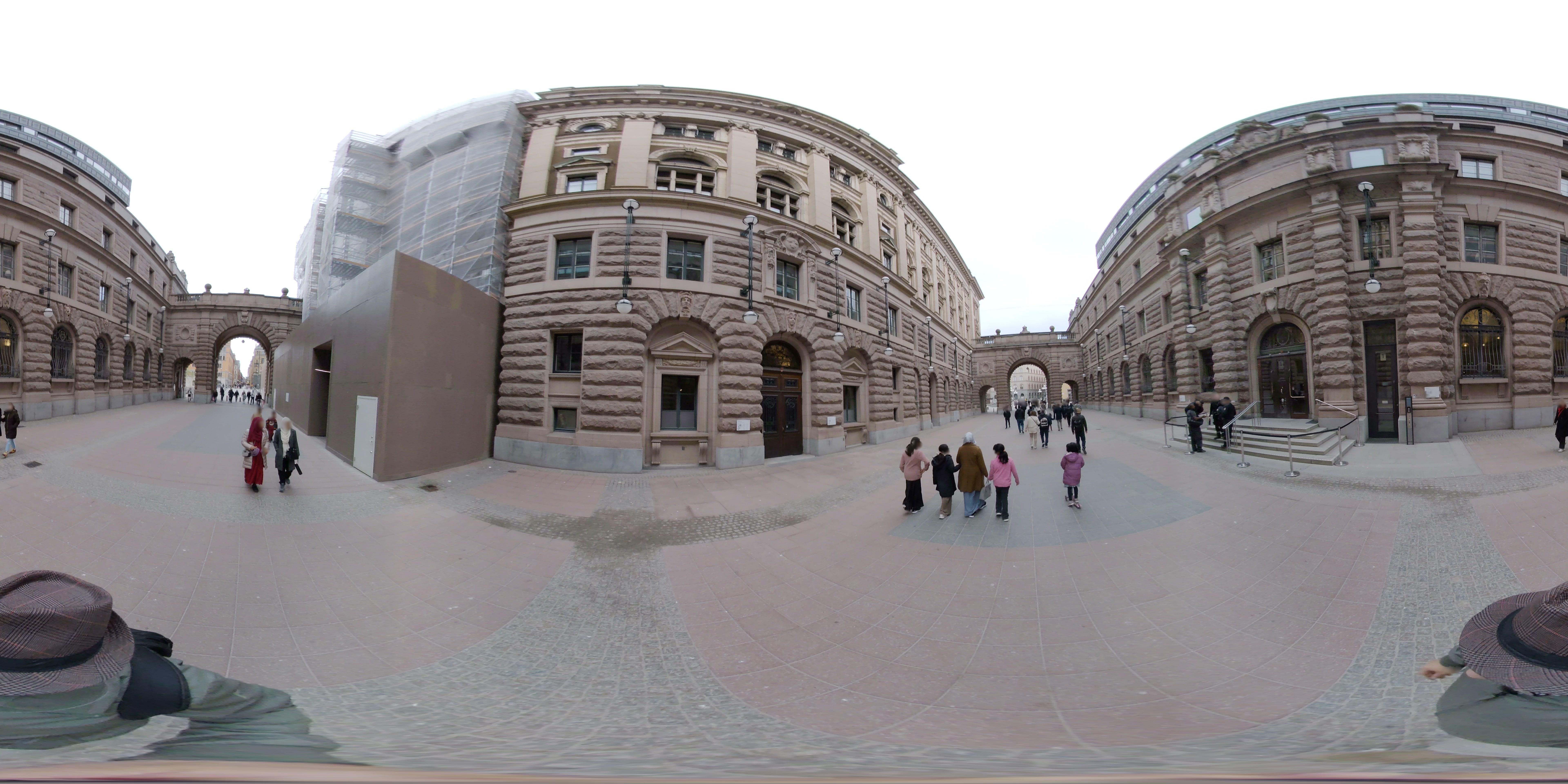 Street view of Stockholm